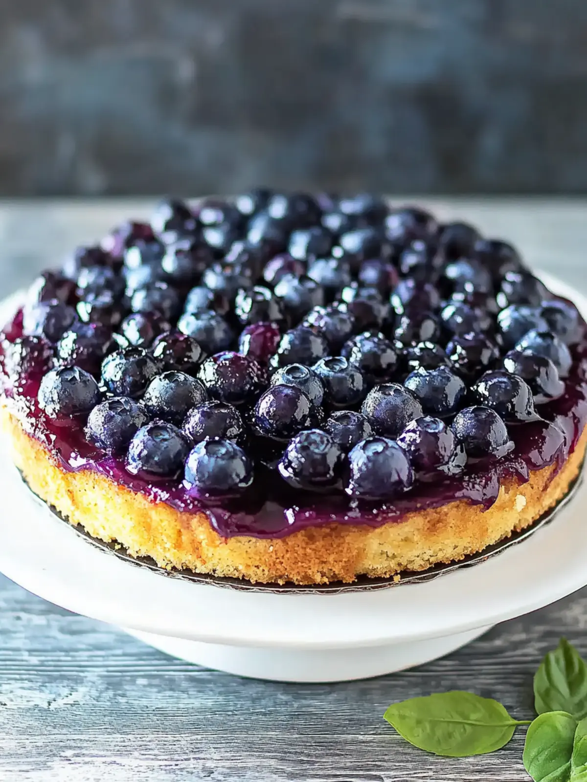 Homemade Blueberry Upside Down Cake for Cozy Gatherings 5 Homemade Blueberry Upside Down Cake