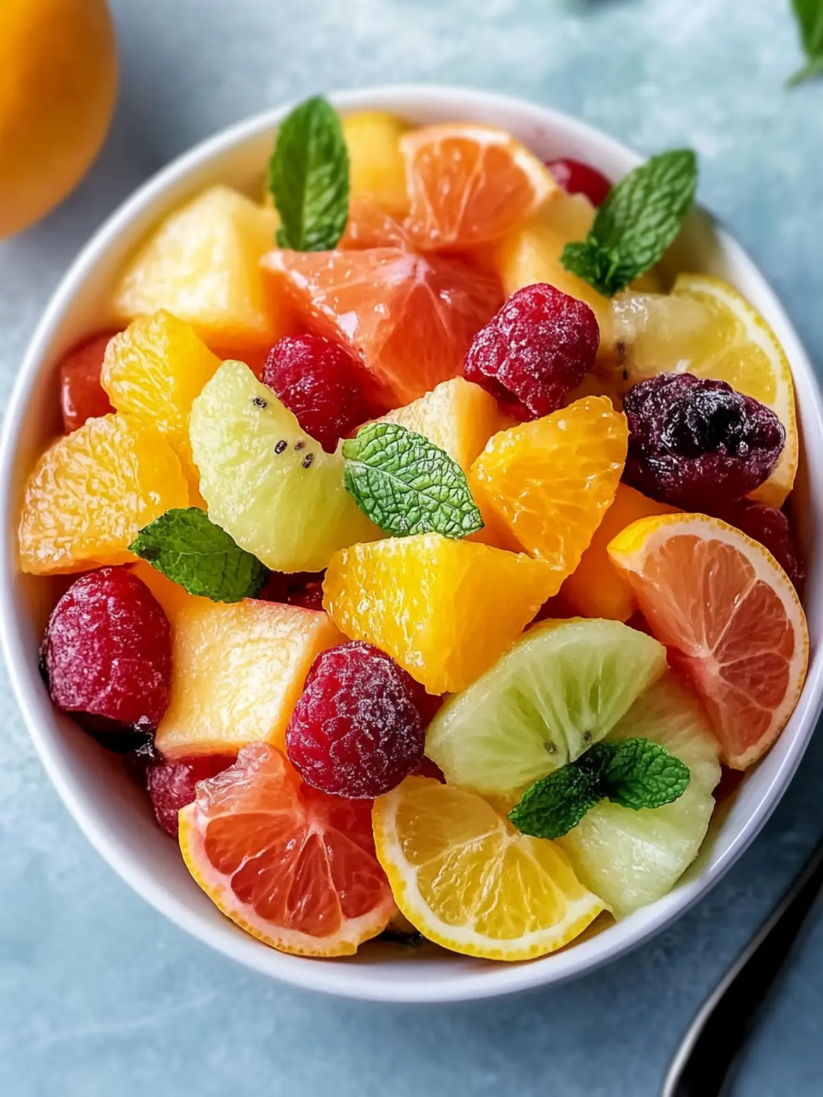 Citrus Bliss Fruit Salad: Your Guilt-Free Summer Escape