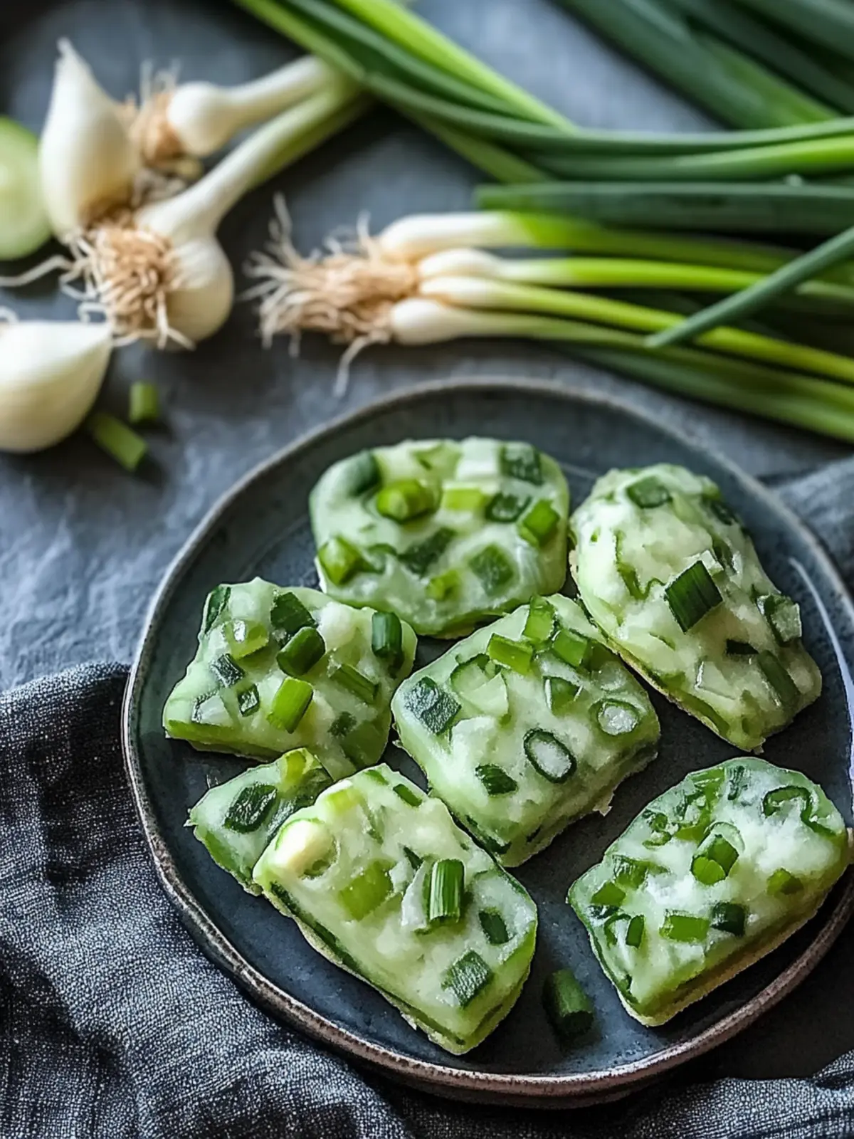 Crispy Green Onion Cakes You’ll Crave Again and Again 2 Green Onion Cakes