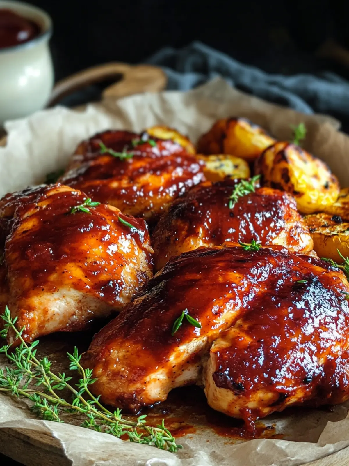 Savory Oven Roasted BBQ Chicken - Family Favorite Delight 5 Oven Roasted BBQ Chicken
