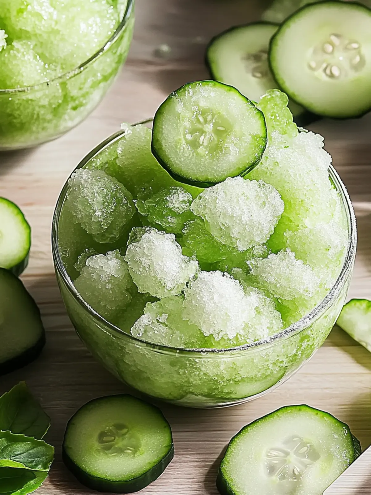 Chill Out: Refreshing Cucumber-Lime Granita You’ll Love 3 Cucumber-Lime Granita