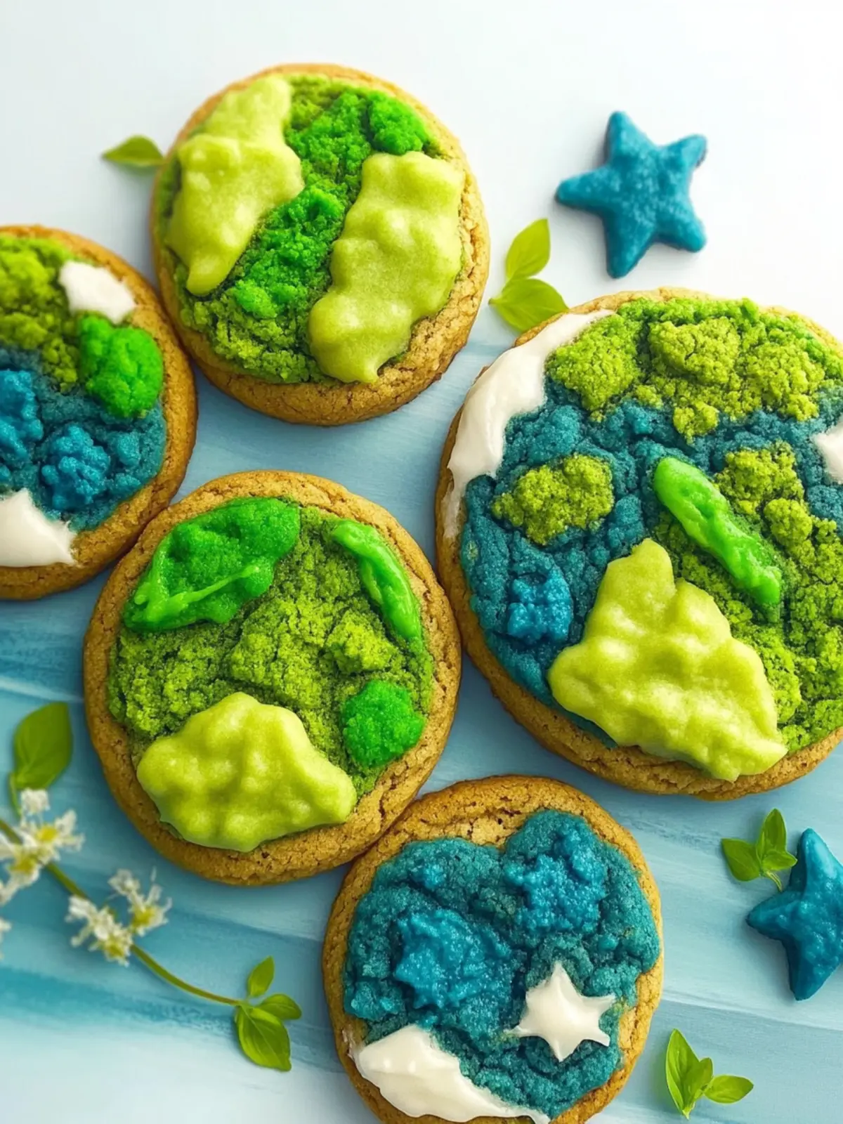 Vegan Earth Day Cookies: Colorful Treats for Family Fun 2 Vegan Earth Day Cookies