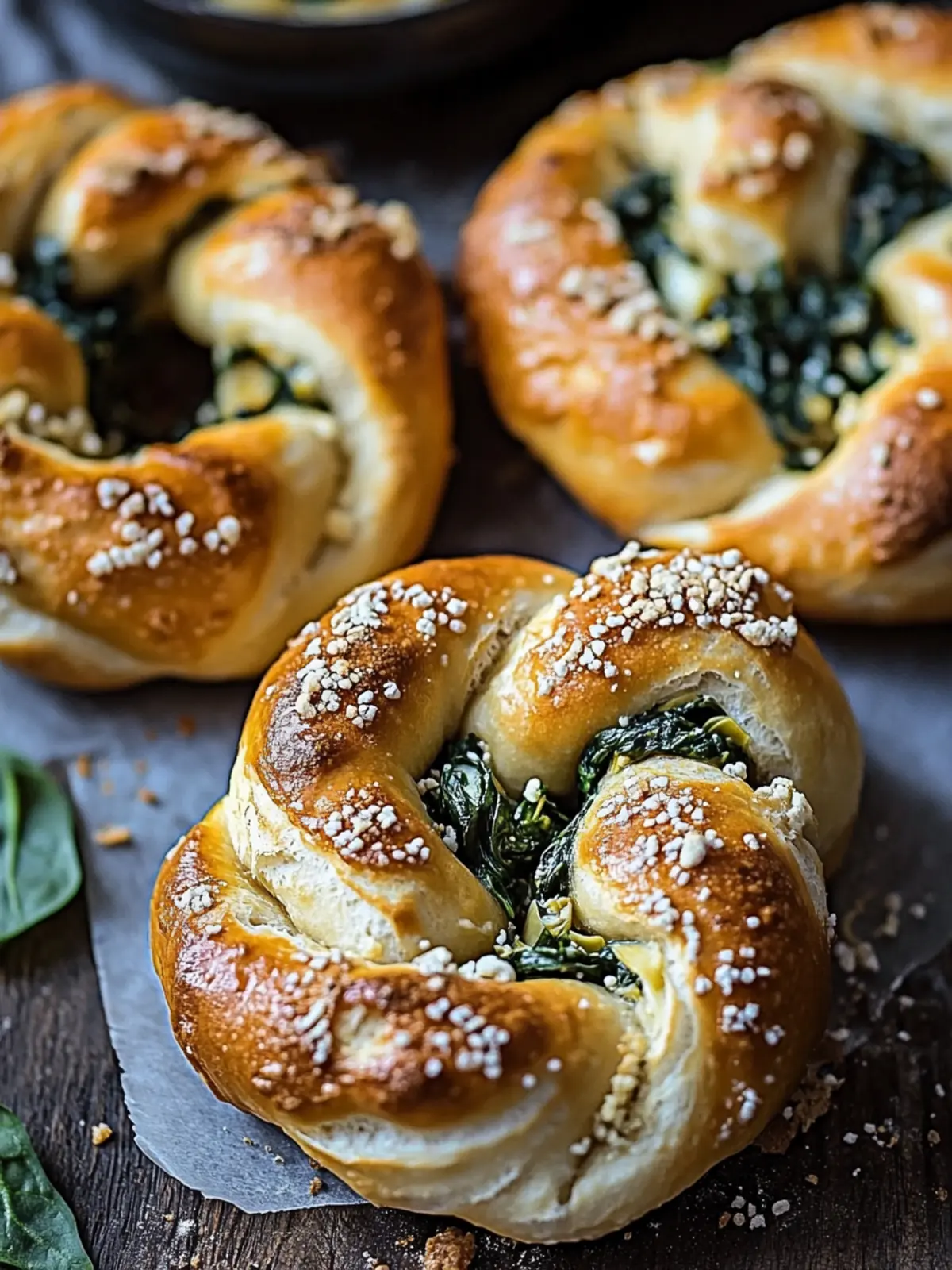 Savory Spinach and Artichoke Stuffed Soft Pretzels You’ll Love 4 Spinach and Artichoke Stuffed Soft Pretzels
