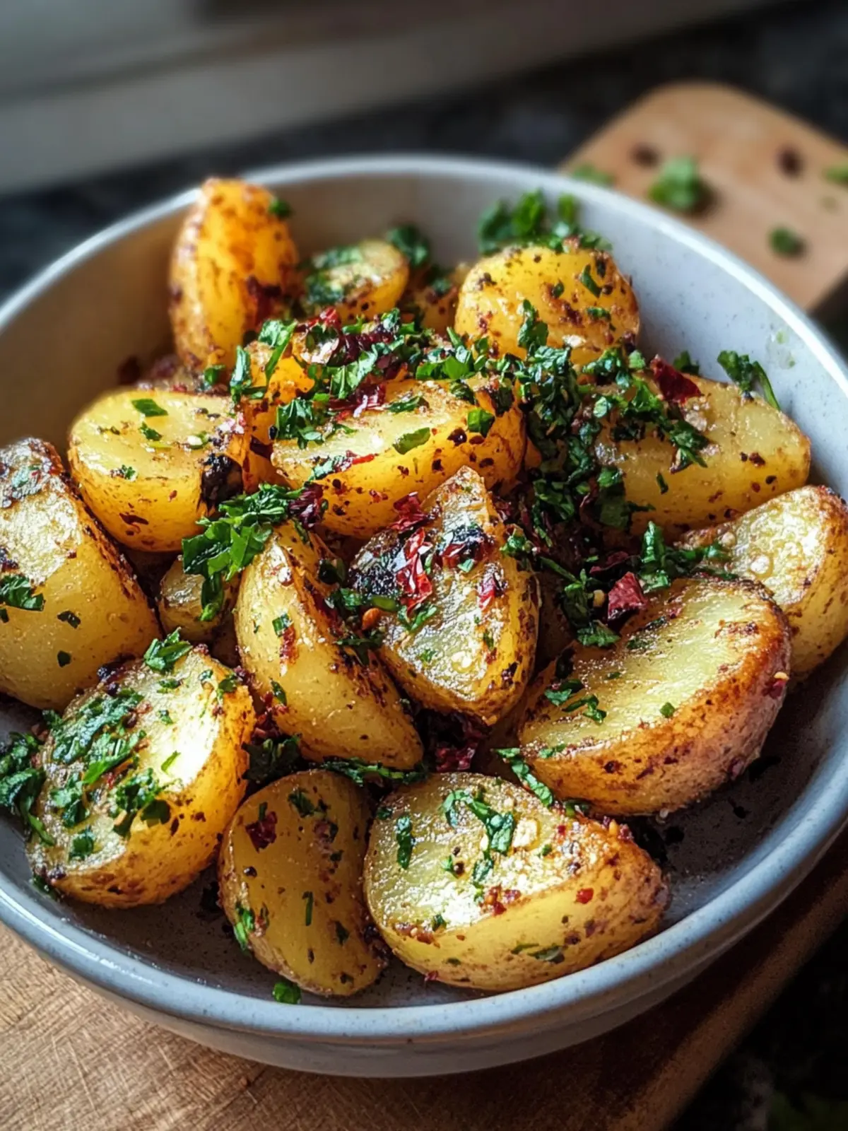 Savory Lebanese Batata Harra: A Spicy Garlic Delight 2 Lebanese Batata Harra