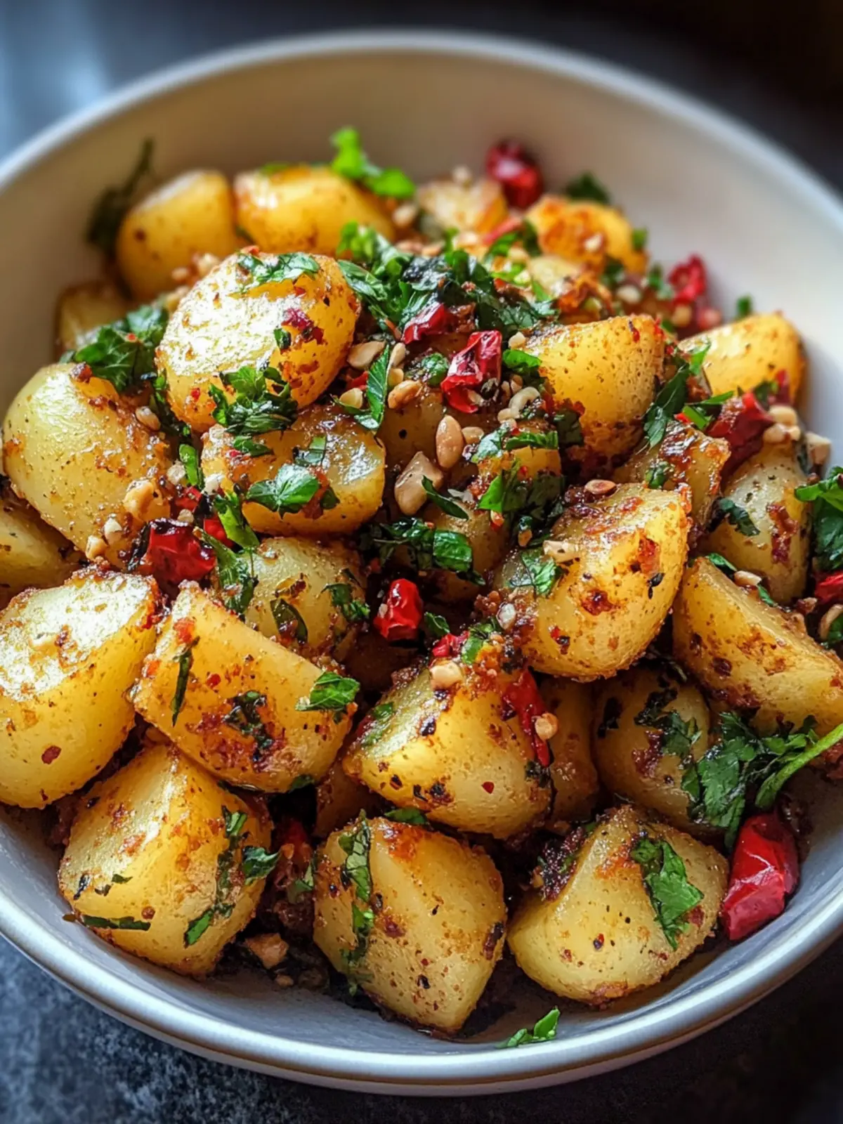 Savory Lebanese Batata Harra: A Spicy Garlic Delight 5 Lebanese Batata Harra