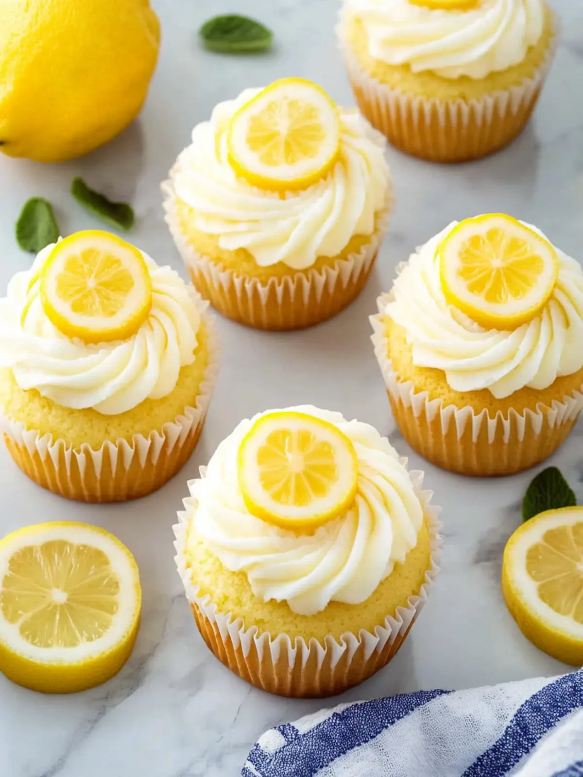 Delightful Lemon Stuffed Cupcakes for Spring Celebrations 2 Lemon Stuffed Cupcakes