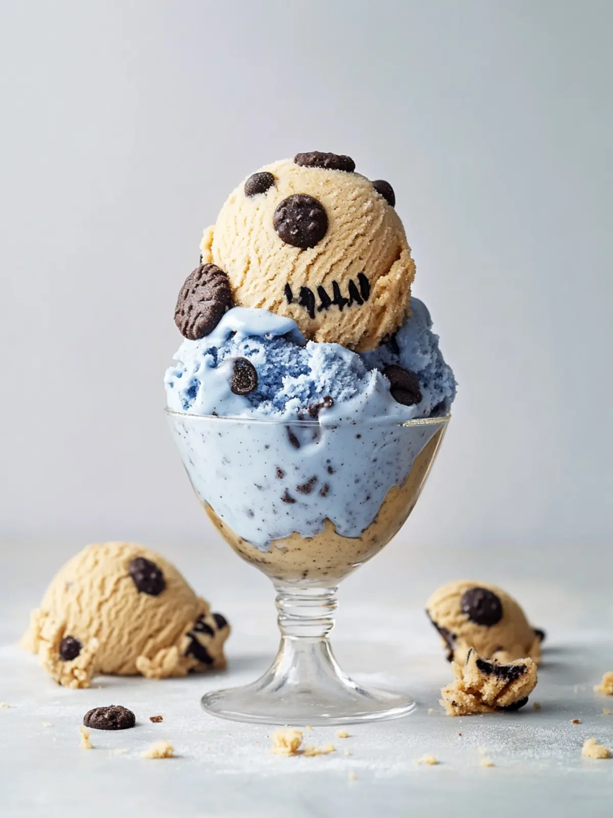 Indulge in Vegan Cookie Monster Ice Cream Bliss at Home 4 Vegan Cookie Monster Ice Cream