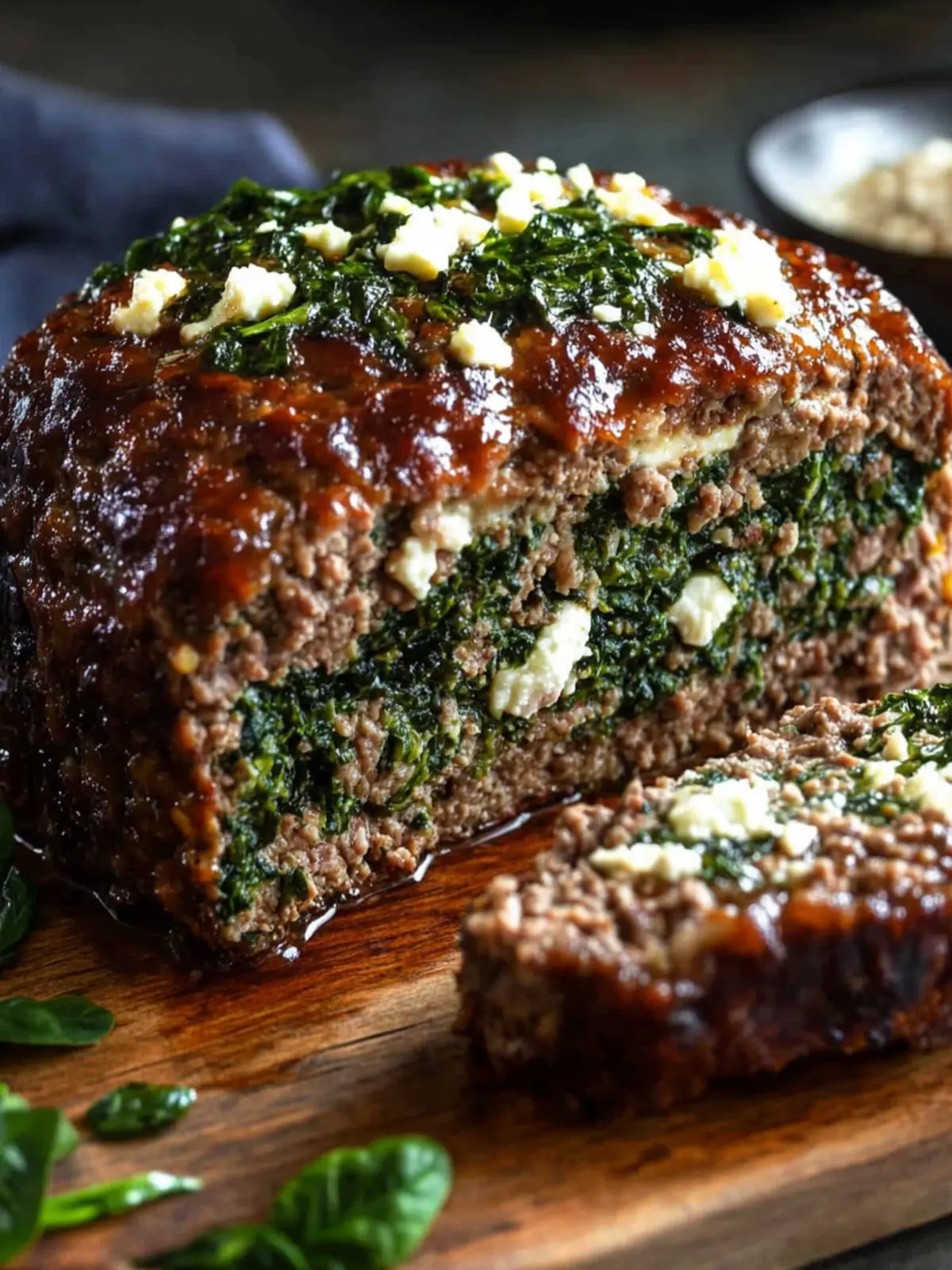Spinach Feta Stuffed Meatloaf: Your New Favorite Comfort Dish 2 Spinach Feta Stuffed Meatloaf