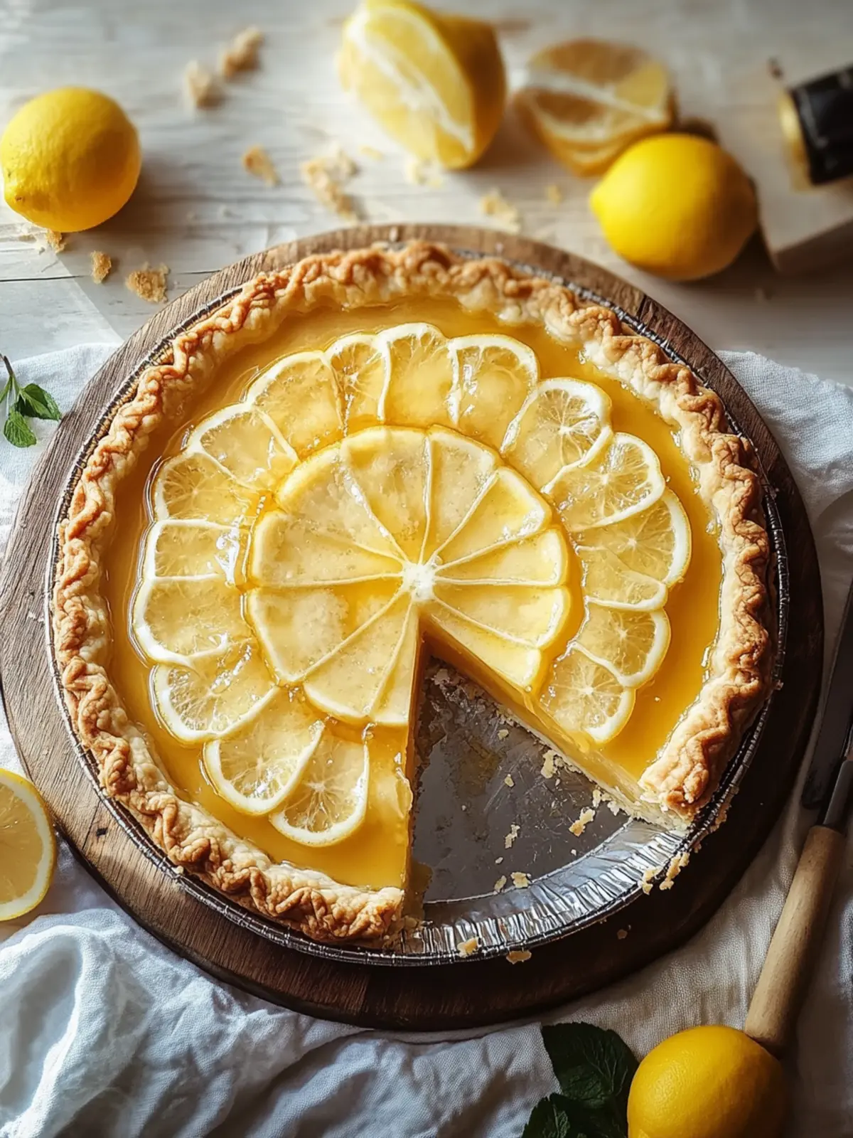 Irresistible Golden Greek Honey Pie - A Delicious Comfort