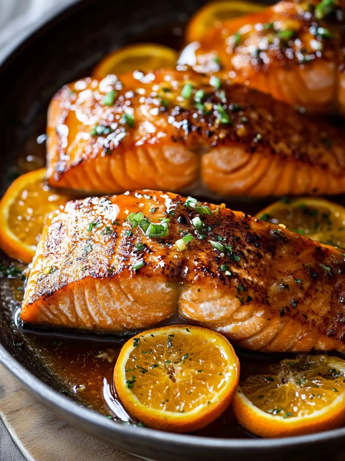 Crispy Honey Orange Glazed Salmon for a Quick Flavor Boost 4 Crispy Honey Orange Glazed Salmon