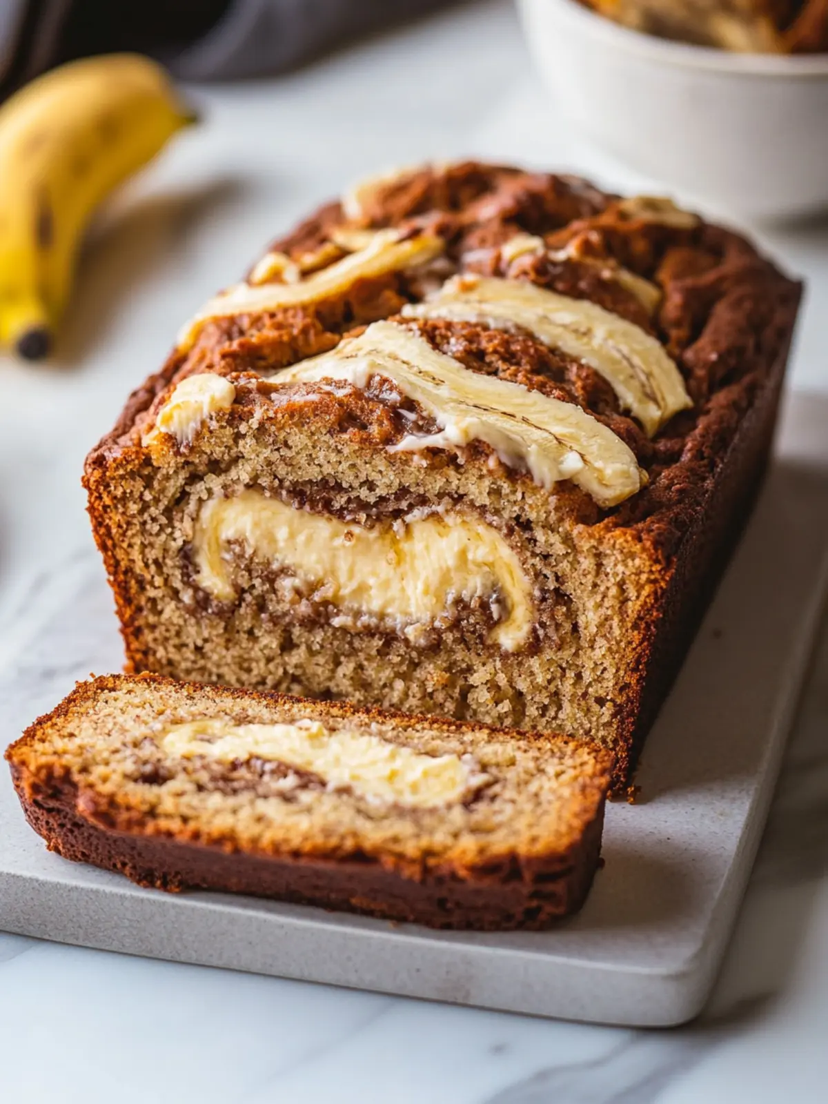 Cream Cheese Banana Bread: Your New Favorite Comfort Snack 2 Cream Cheese Banana Bread