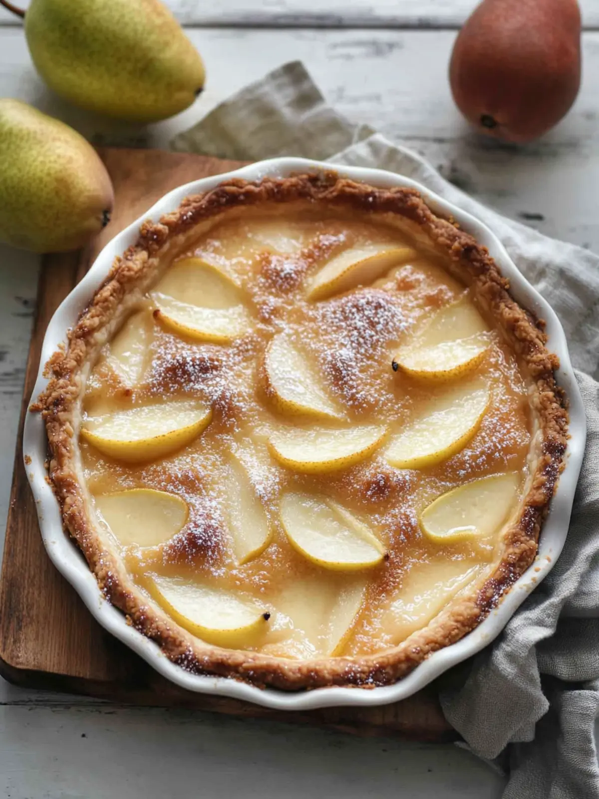 Delicious Homemade Pear Custard Pie for Effortless Comfort 4 Homemade Pear Custard Pie