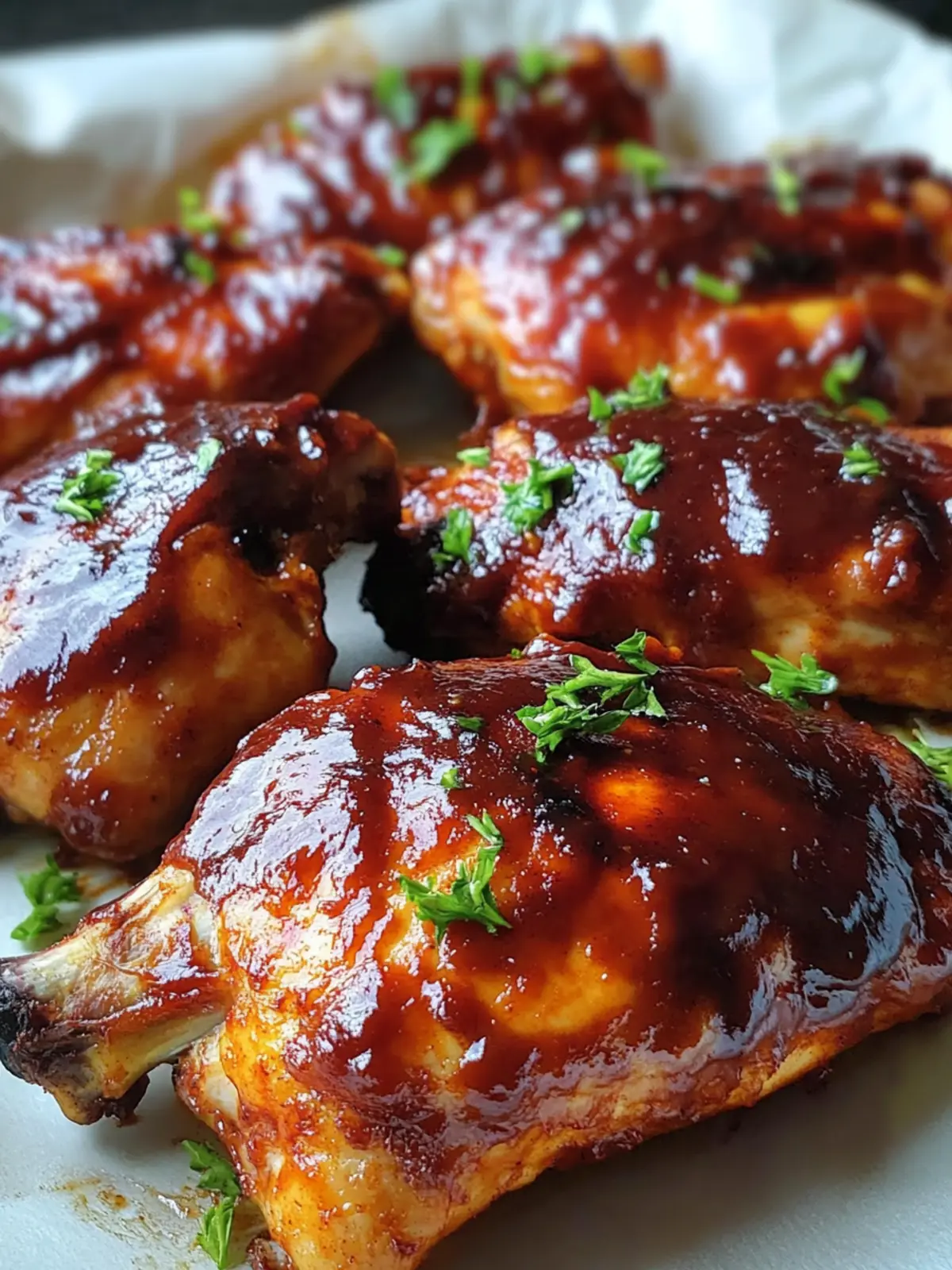 Savory Oven Roasted BBQ Chicken - Family Favorite Delight 4 Oven Roasted BBQ Chicken
