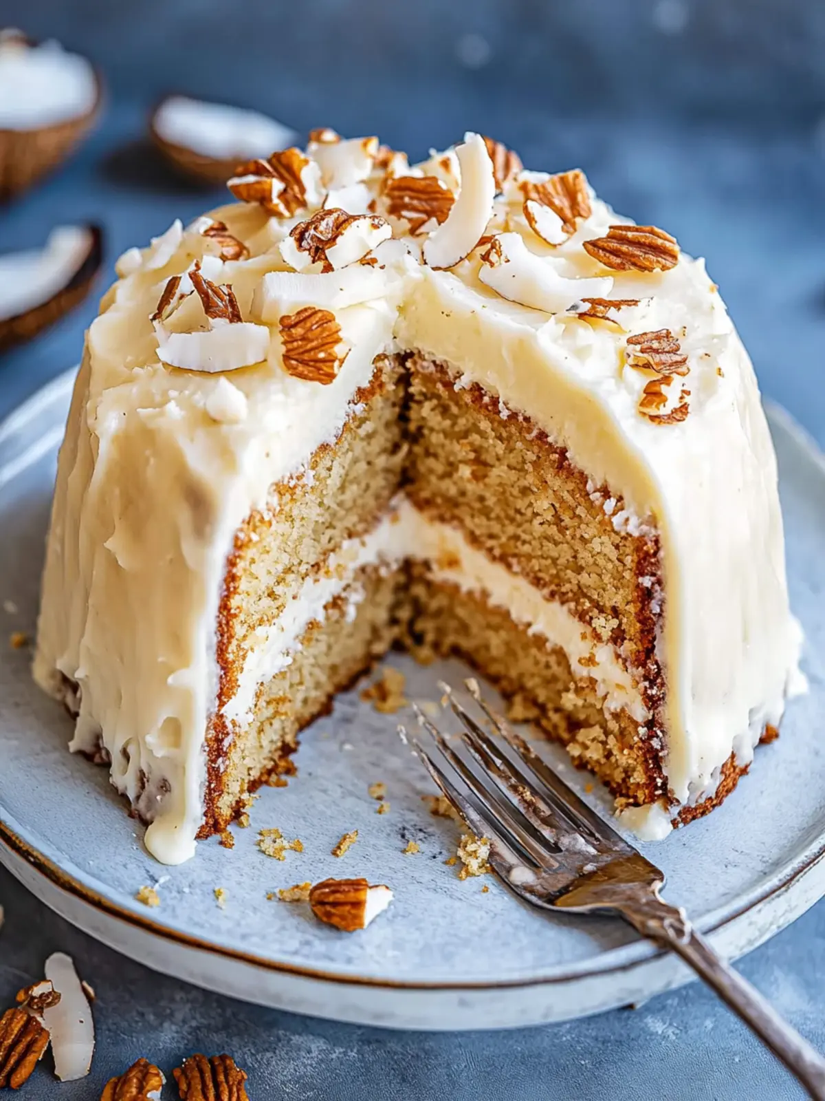 Coconut Hummingbird Cake