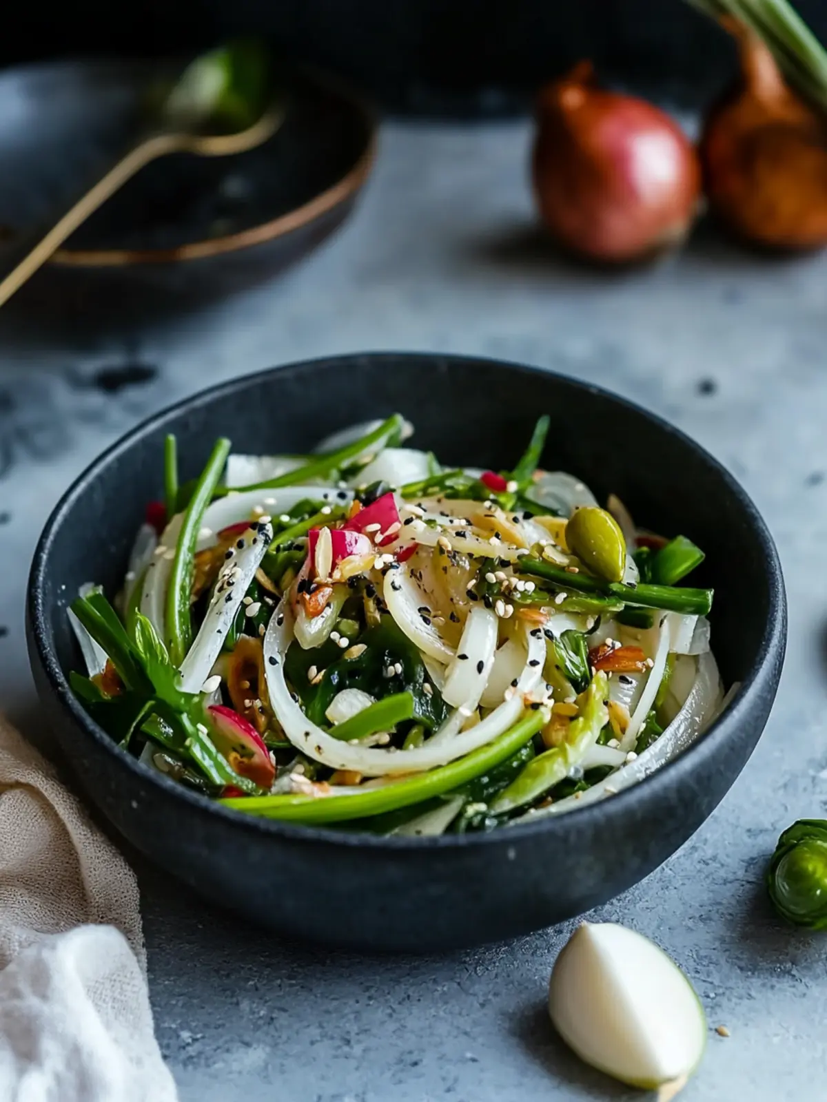 Crispy Easter Spring Onions Salad That Will Wow Your Guests 4 Crispy Easter Spring Onions Salad