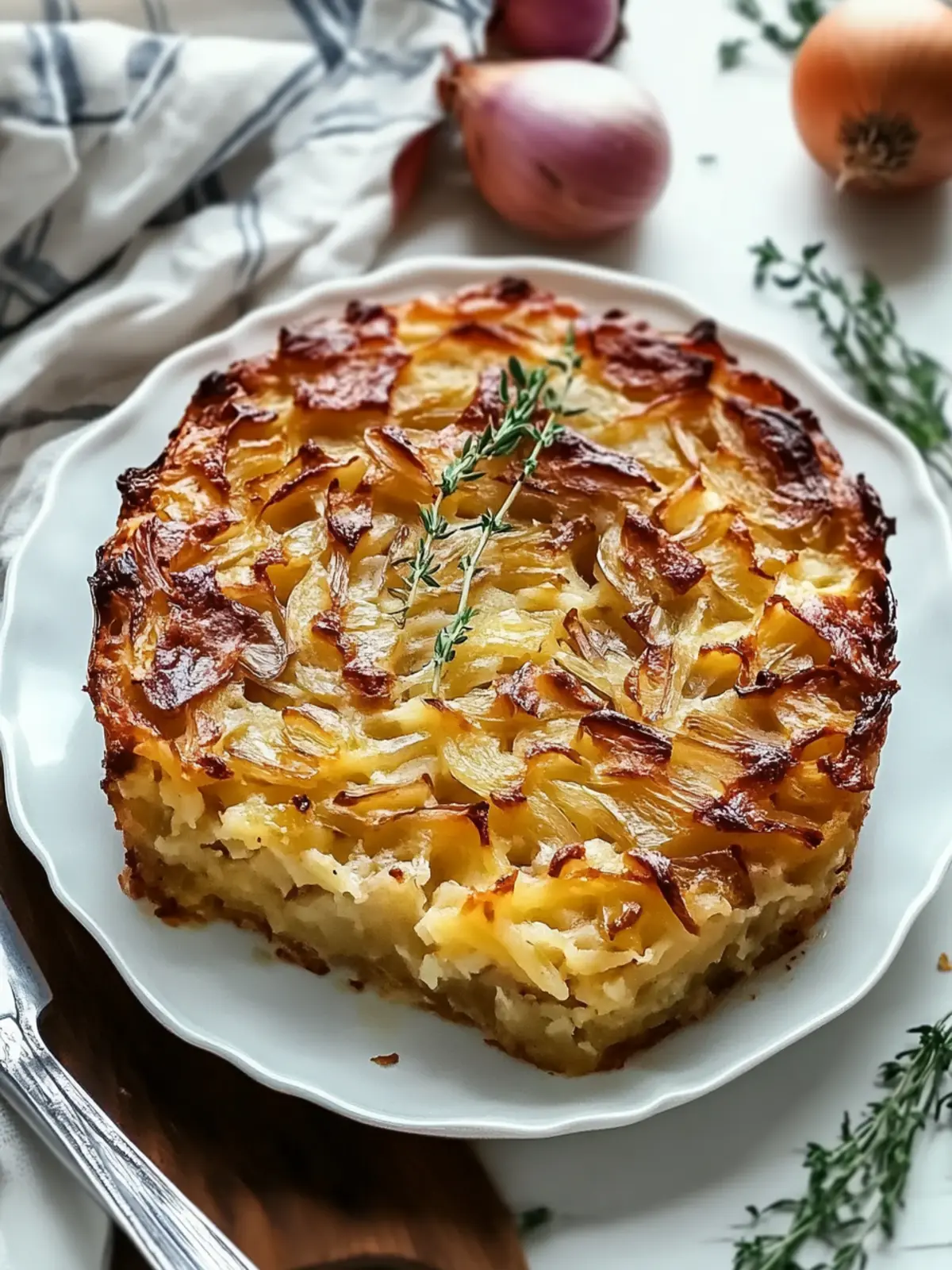Mouthwatering Onion Kugel Bake: A Cozy Comfort Dish 2 Onion Kugel Bake