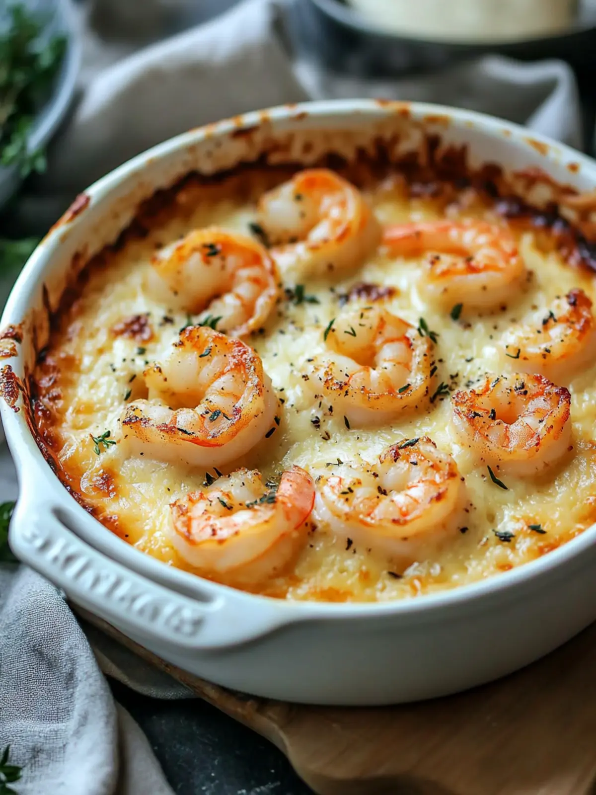 Keto Garlic Shrimp Au Gratin: Creamy, Cheesy, Low-Carb Bliss 5 Keto Garlic Shrimp Au Gratin