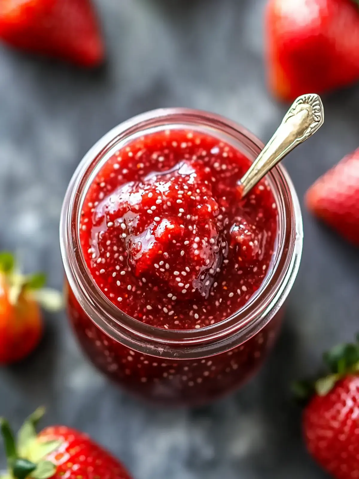 Homemade Strawberry Chia Jam: Quick, Healthy, and Delicious 2 Strawberry Chia Jam