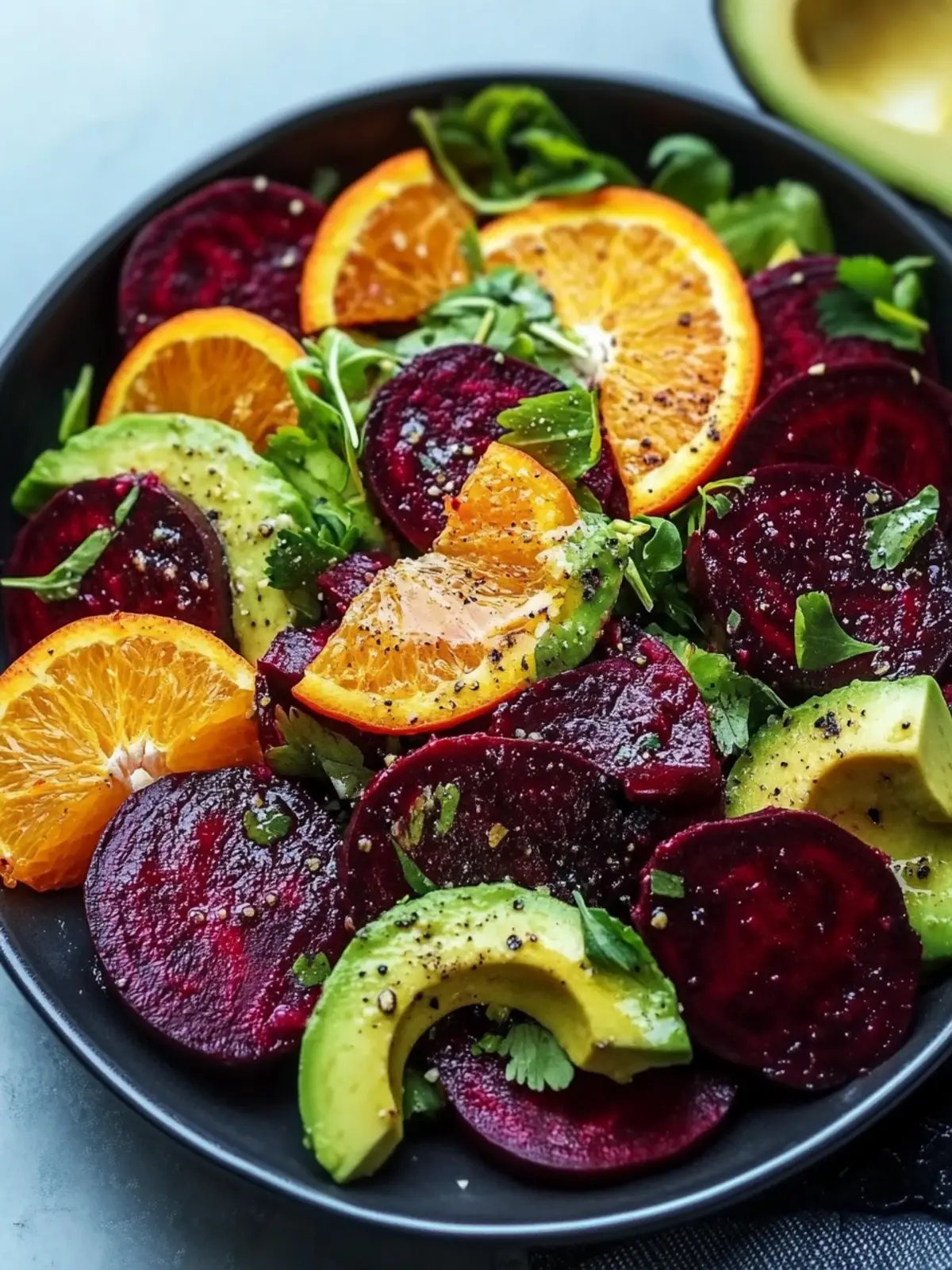 Delicious Roasted Beet Orange Avocado Salad That Wows Your Palate 4 Roasted Beet Orange Avocado Salad
