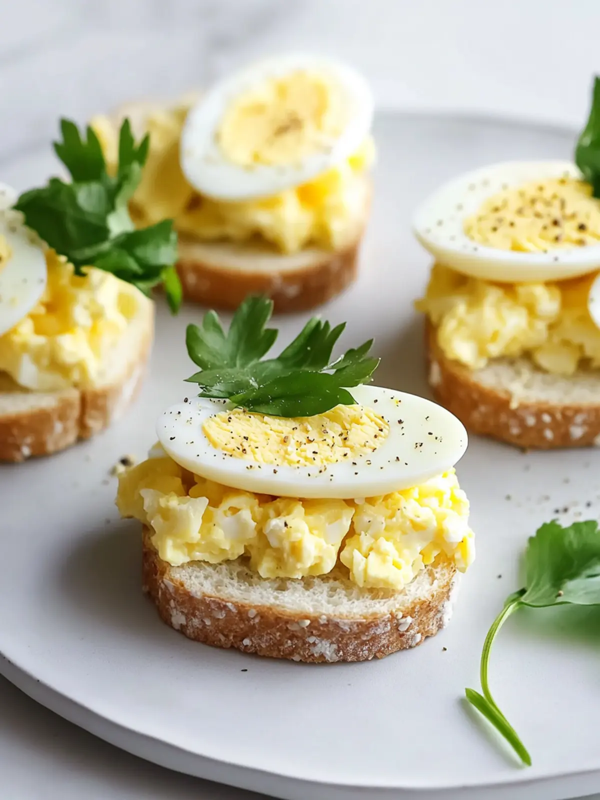 Delicious Egg Salad Tea Sandwiches Perfect for Any Gathering 3 Egg Salad Tea Sandwiches