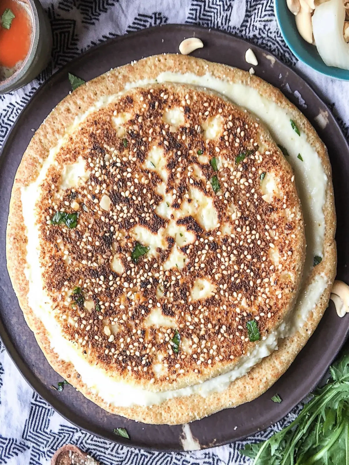 Lebanese Flat Kaak: Fluffy Delight for Any Meal! 4 Lebanese Flat Kaak