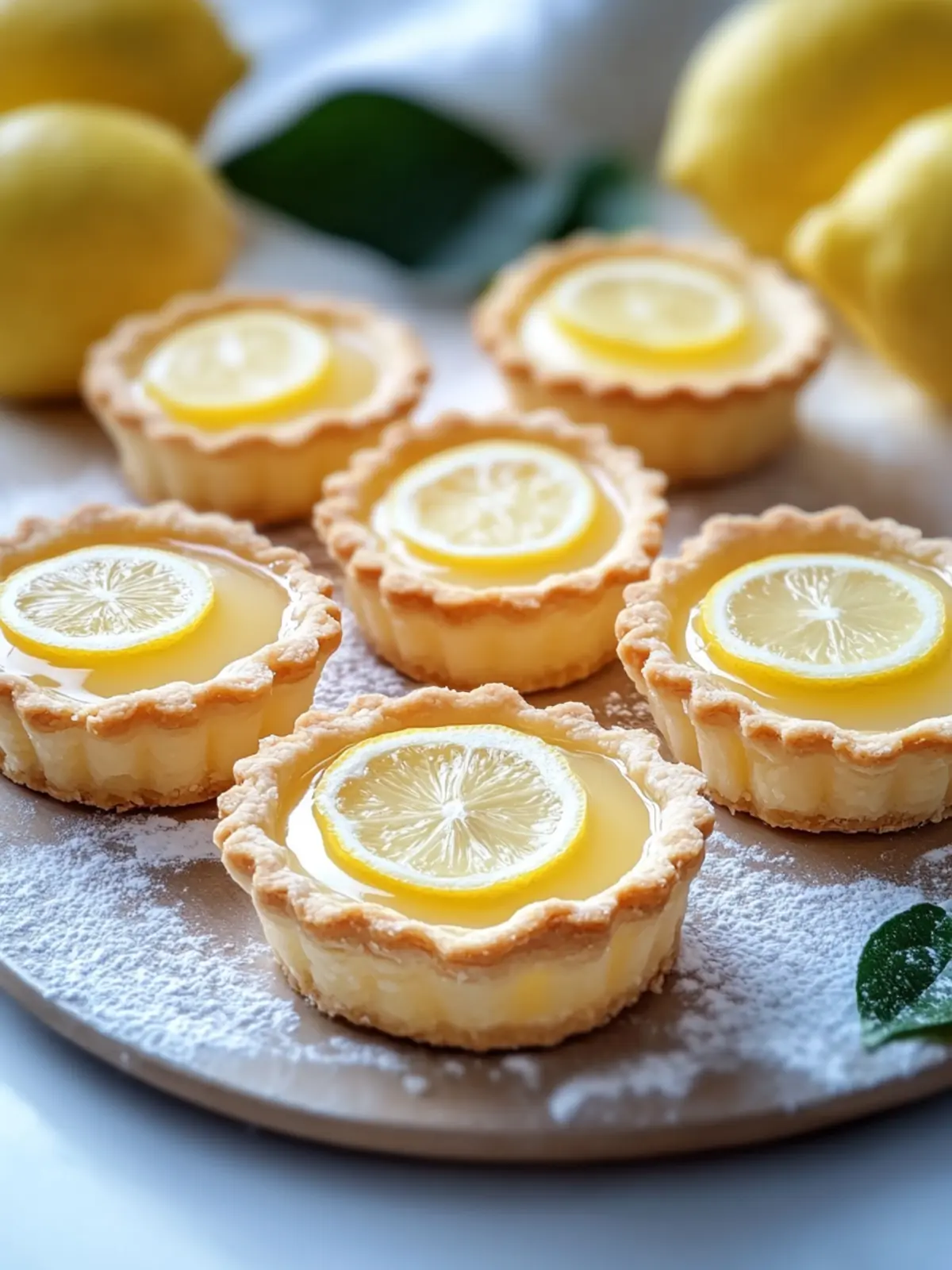 Mini Lemon Tart Magic – Easy Recipe for a Zesty Delight 4 Mini Lemon Tart