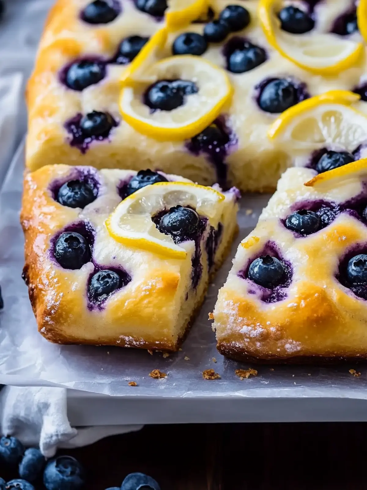 Lemon Blueberry Focaccia Bread That’ll Brighten Your Day 4 Lemon Blueberry Focaccia Bread