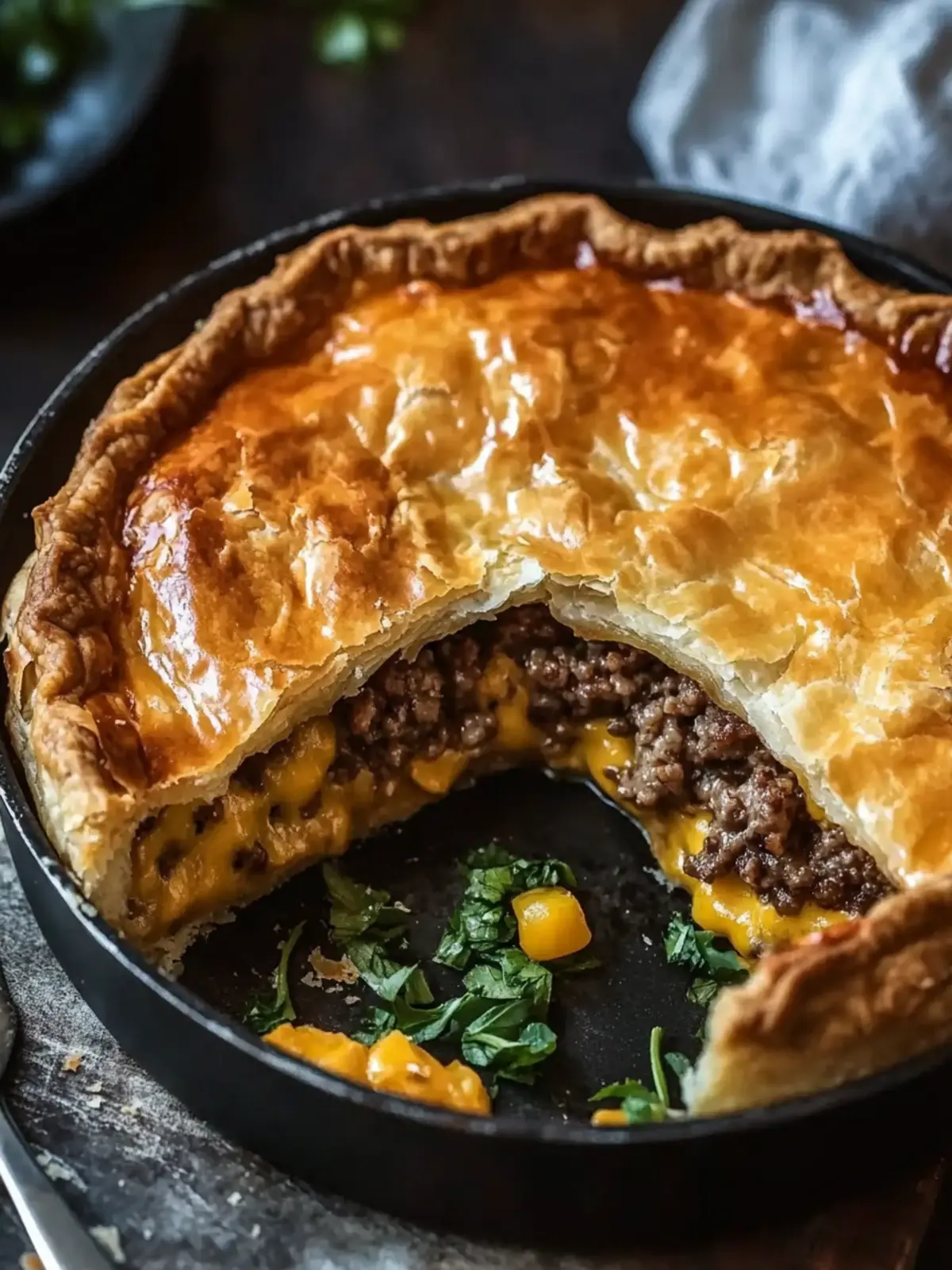 One-Pan Cheeseburger Pie Dinner: Easy Comfort in Every Bite 5 One-Pan Cheeseburger Pie Dinner