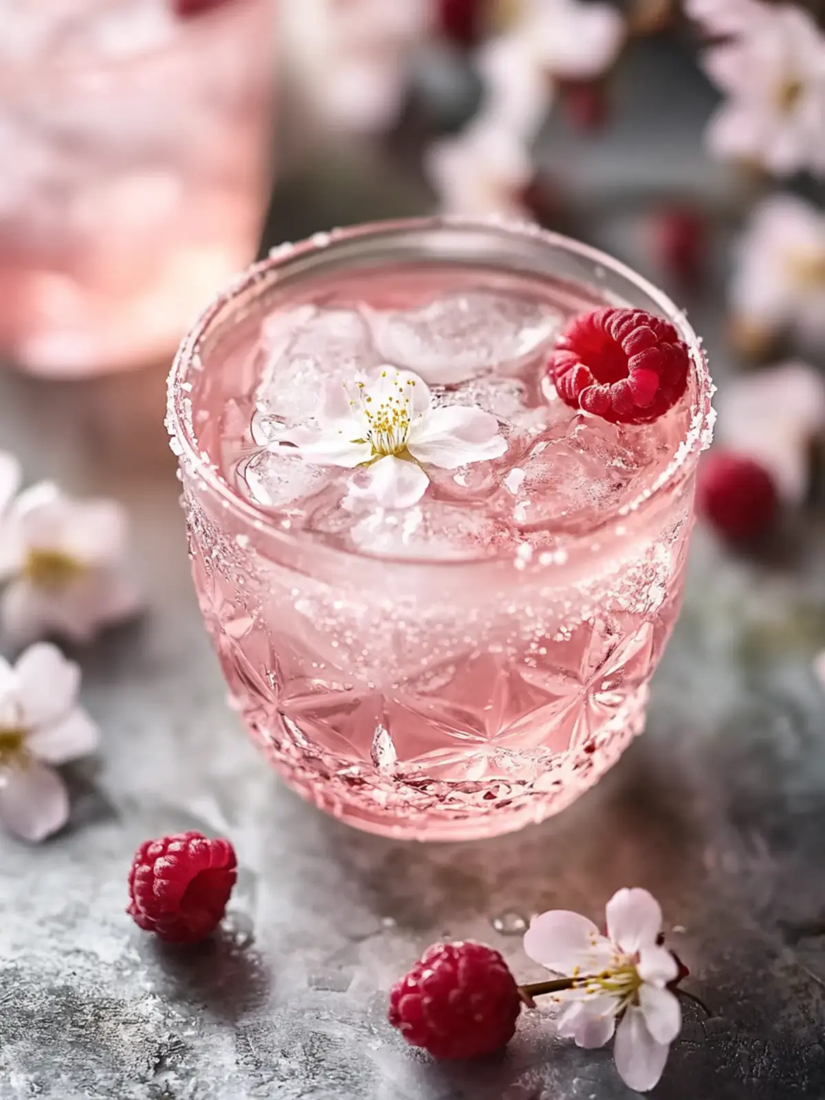 Cherry Blossom Sake Cocktail: Sip into Spring Bliss 2 Cherry Blossom Sake Cocktail