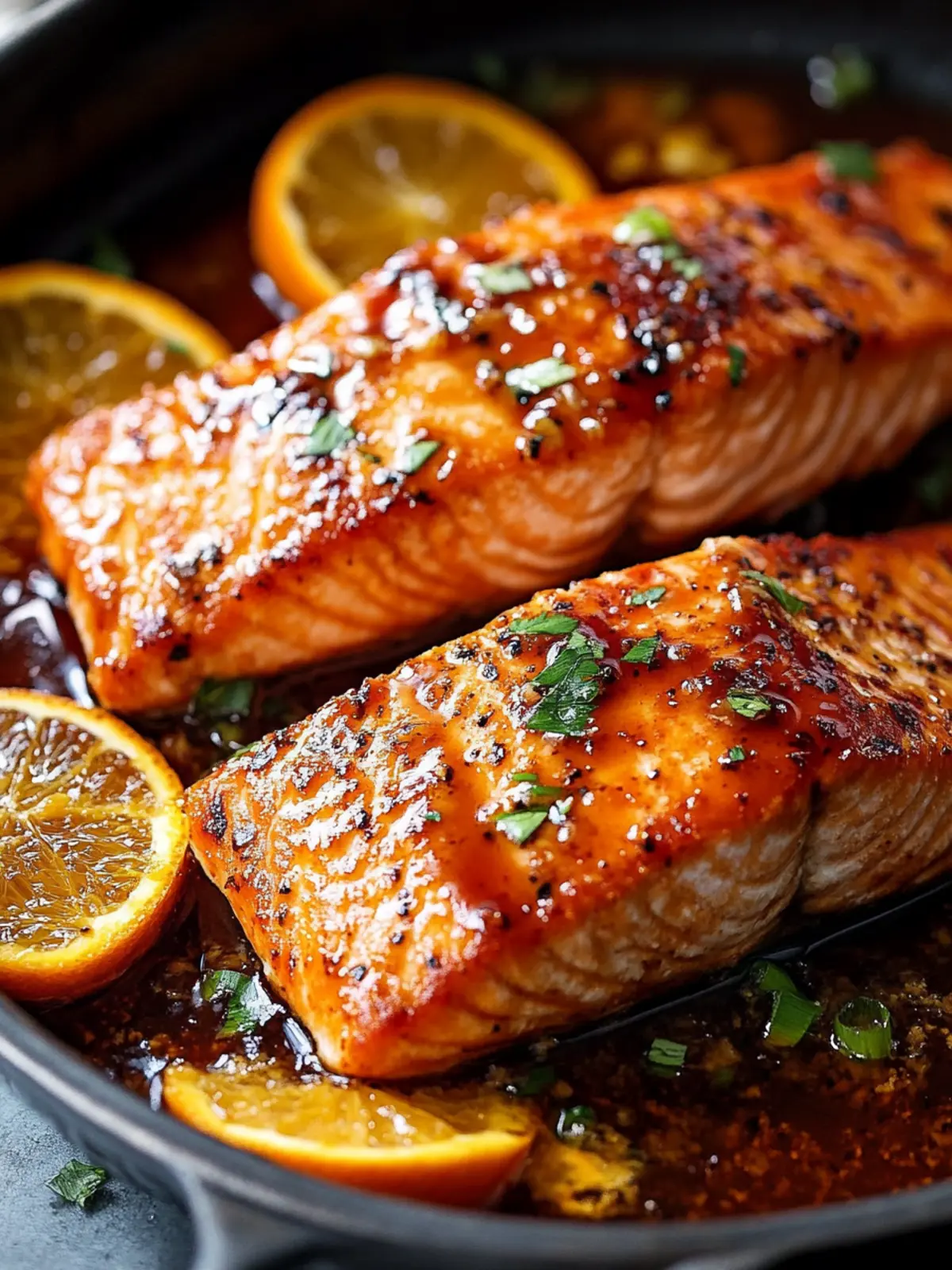 Crispy Honey Orange Glazed Salmon for a Quick Flavor Boost 5 Crispy Honey Orange Glazed Salmon