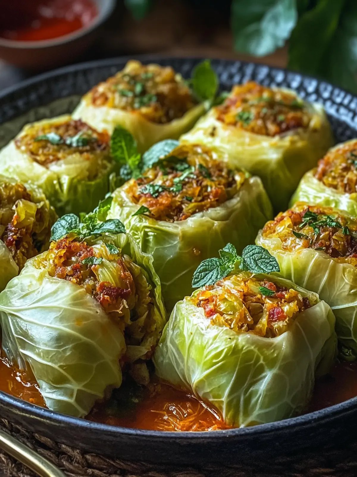 Savor Homemade Lebanese Stuffed Cabbage Rolls Today! 2 Lebanese Stuffed Cabbage Rolls