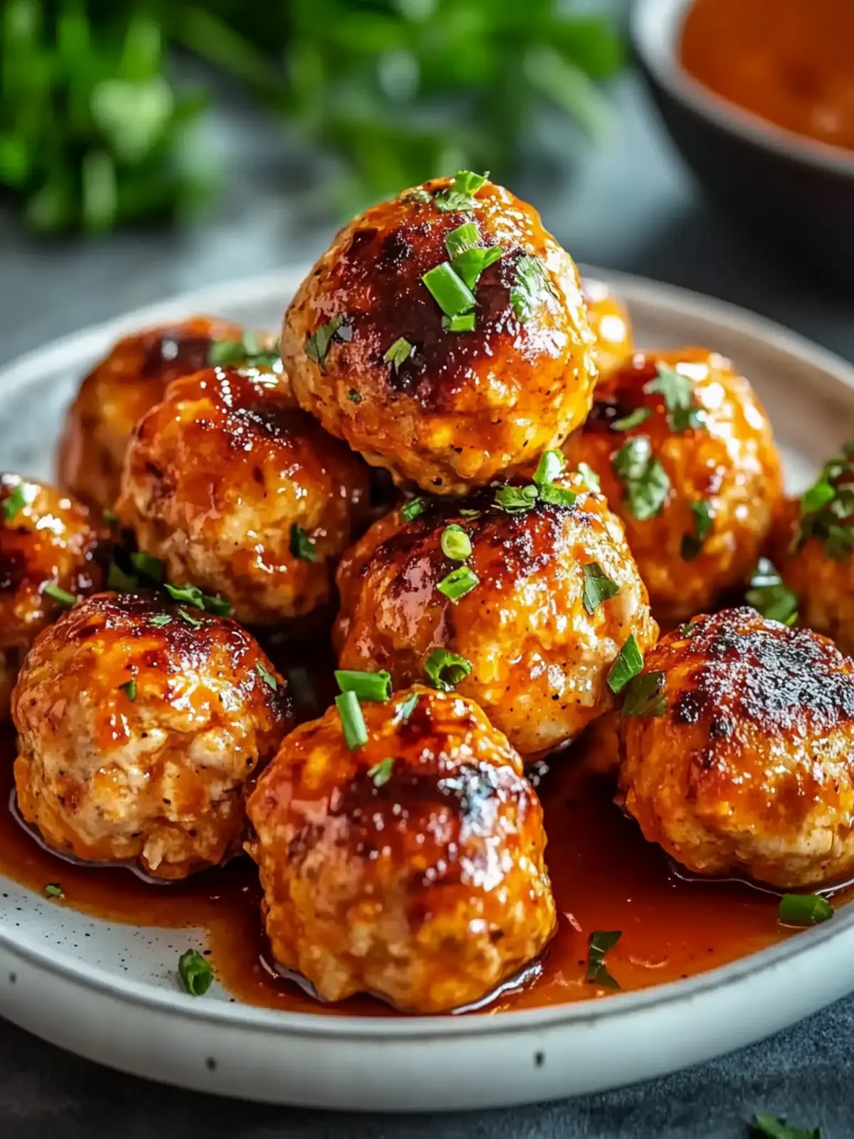 Baked Buffalo Chicken Meatballs: Juicy, Spicy, Keto Delight 4 Baked Buffalo Chicken Meatballs