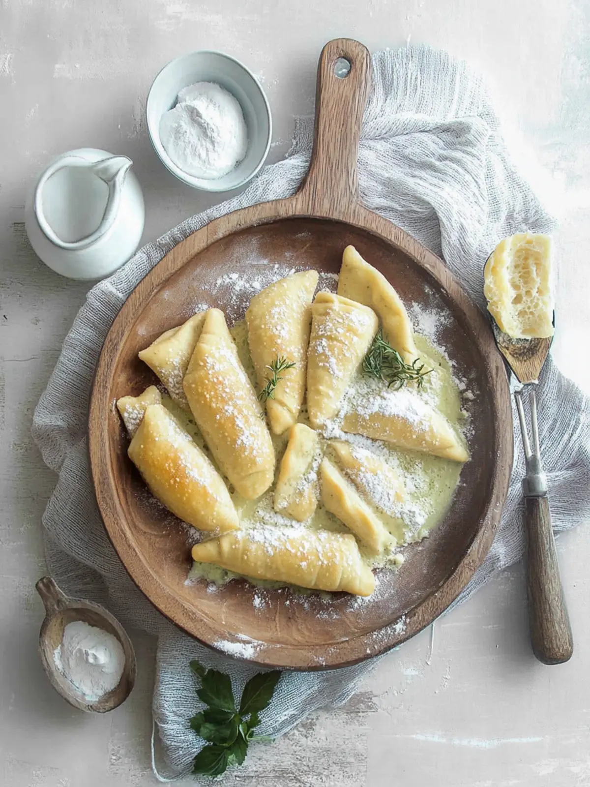 Comforting Kreplach Dumplings in Savory Broth to Savor 2 Kreplach