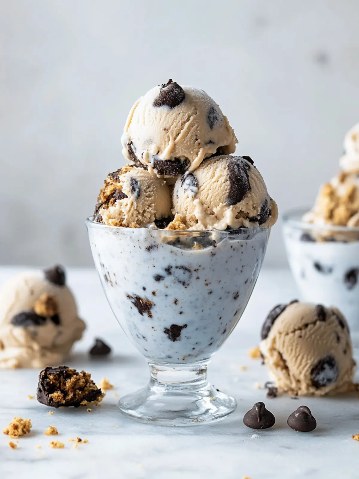 Indulge in Vegan Cookie Monster Ice Cream Bliss at Home 5 Vegan Cookie Monster Ice Cream