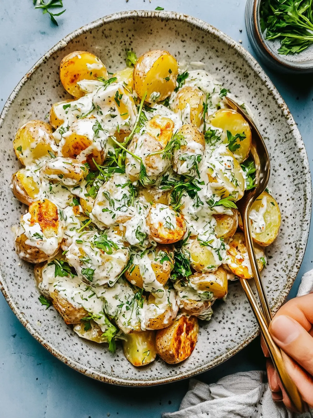 Crispy Potato Salad: The Perfect Summer Side Dish Upgrade 4 Crispy Potato Salad