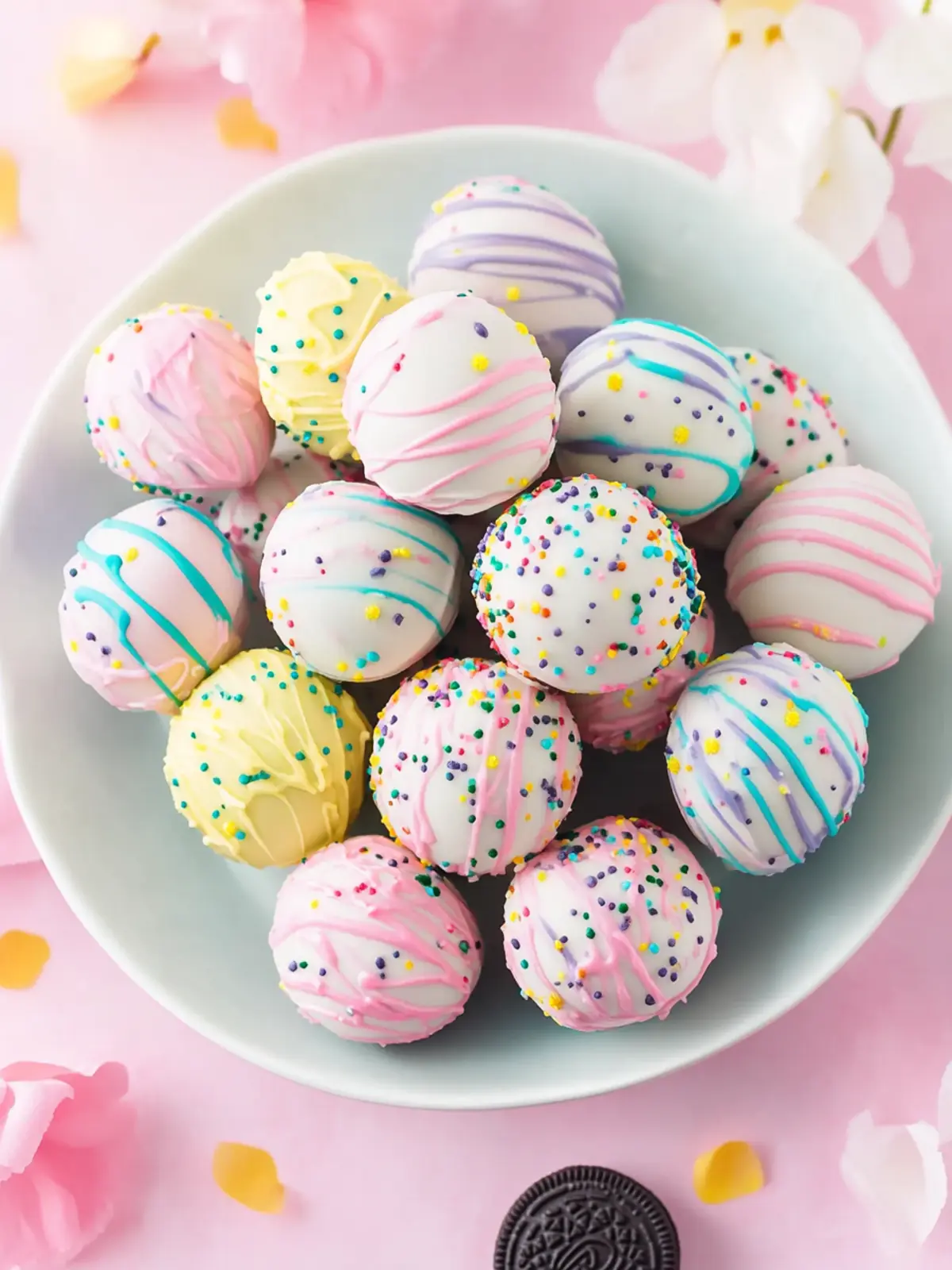 Delicious No-Bake Easter Egg Oreo Cookie Balls for Spring Fun 5 Easter Egg Oreo Cookie Balls