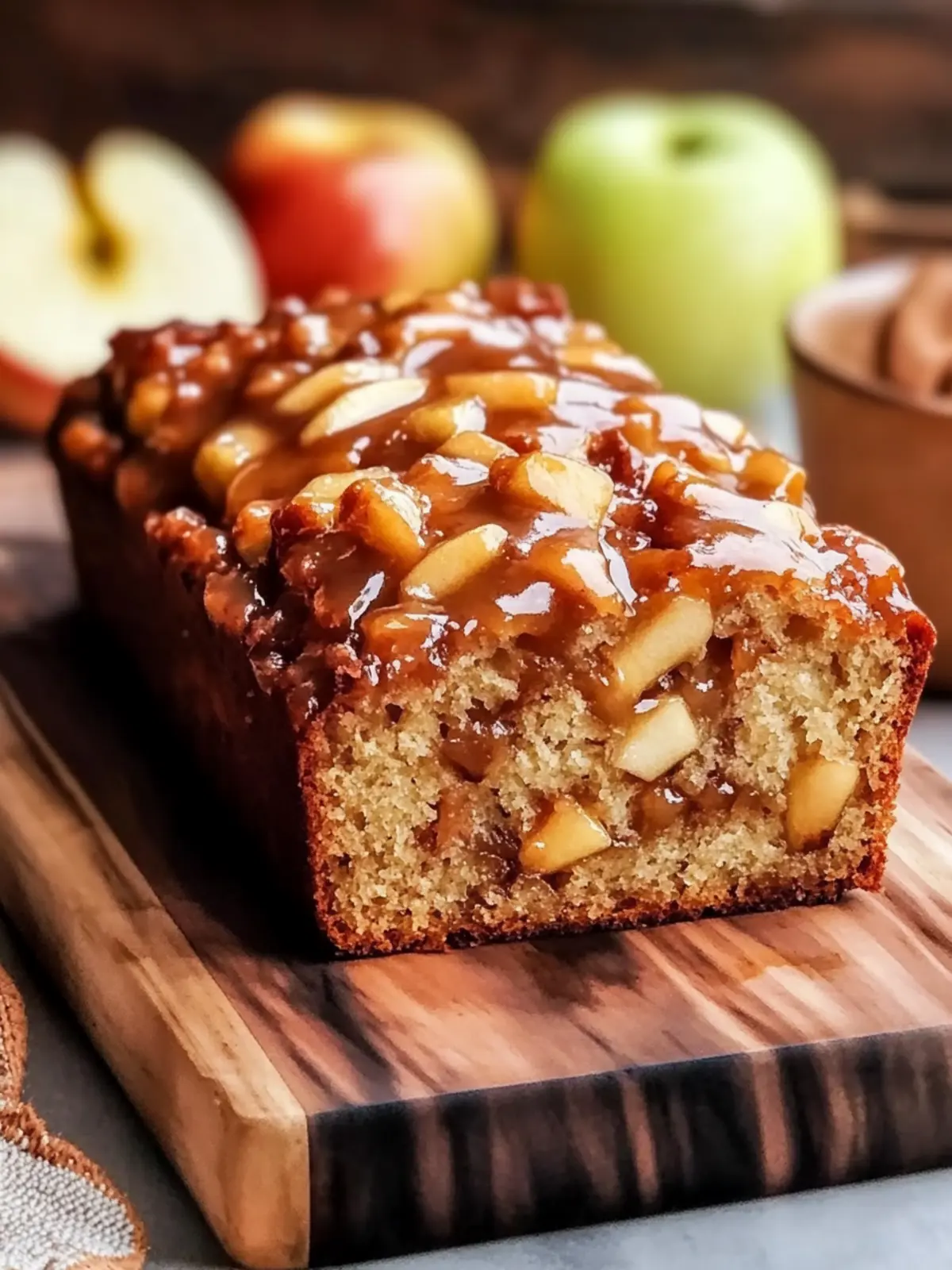 Amish Apple Fritter Bread