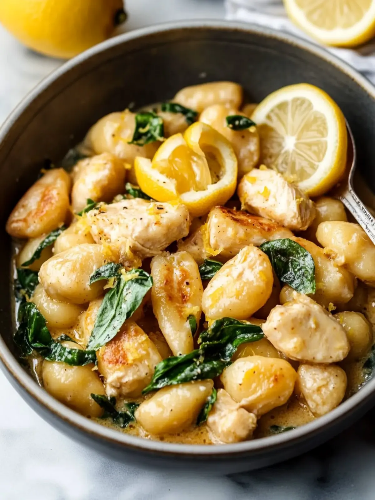 Lemon Chicken Gnocchi
