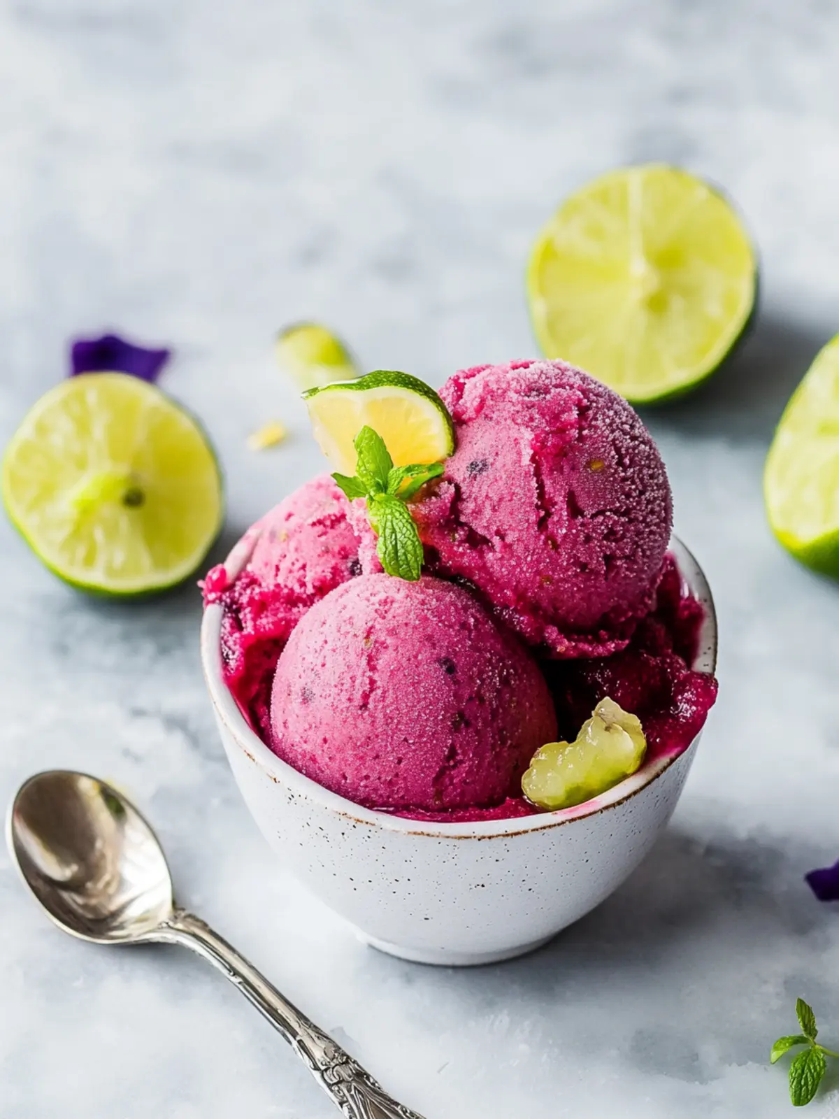 Hibiscus Margarita Sorbet: Your Ultimate Summer Chill Treat 3 Hibiscus Margarita Sorbet