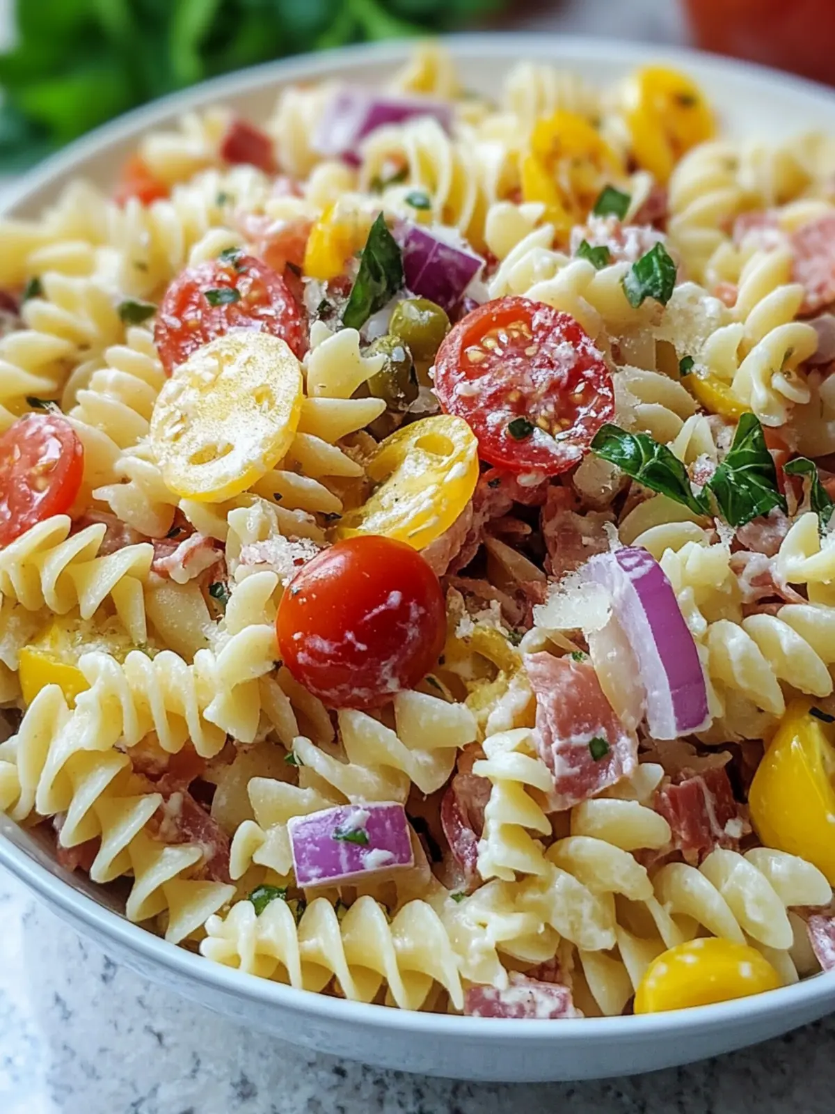 Savory Italian Combo Pasta Salad That Everyone Will Love 4 ITALIAN COMBO PASTA SALAD