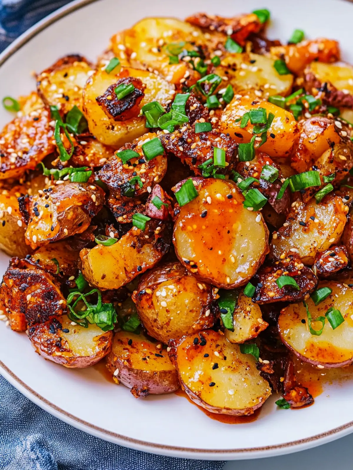 Crispy Gochujang Potato Salad: A Spicy Twist on Classic Flavor 2 Crispy Gochujang Potato Salad