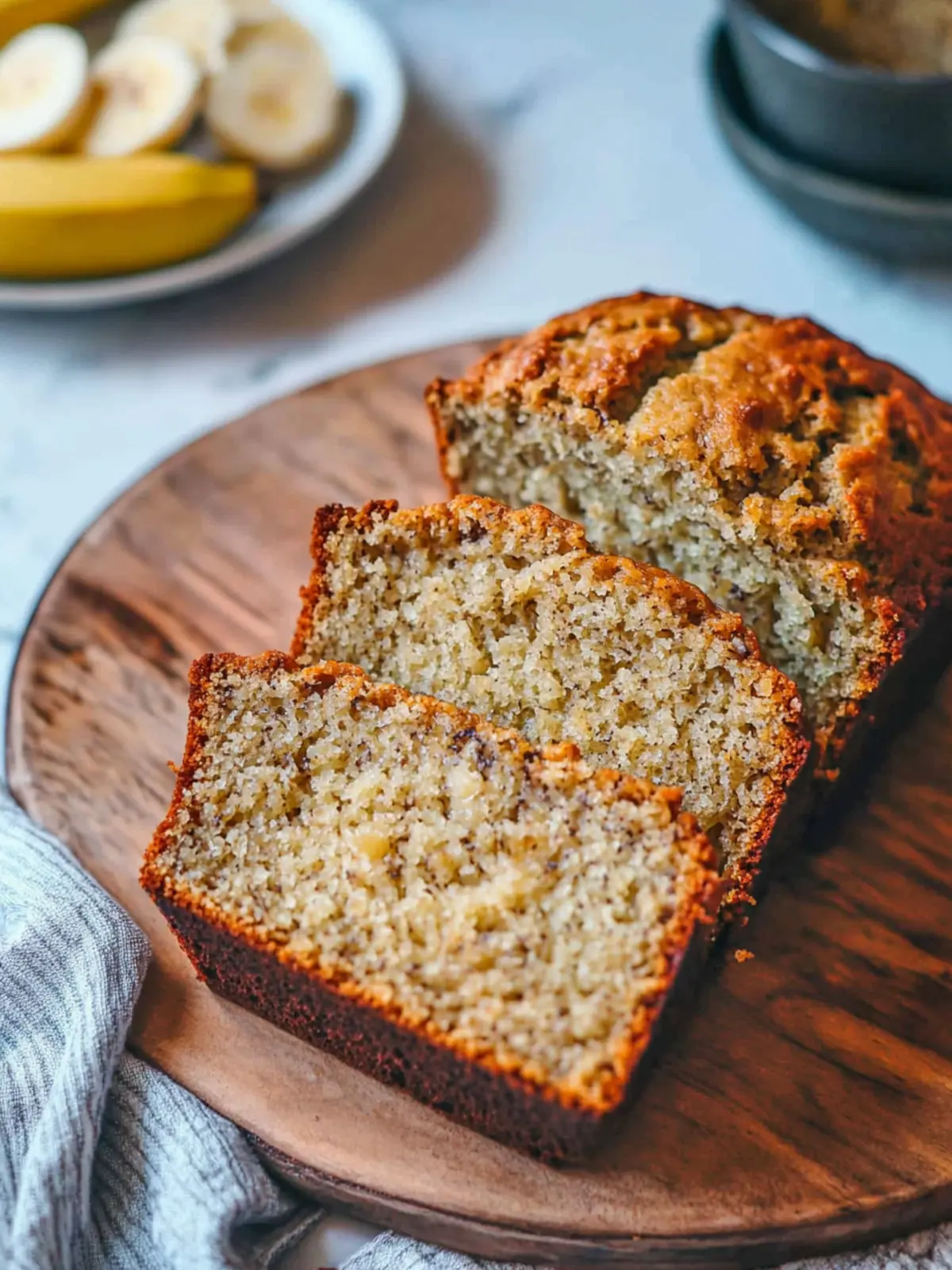 Irresistibly Moist Eggless Banana Bread for Everyone 2 Eggless Banana Bread