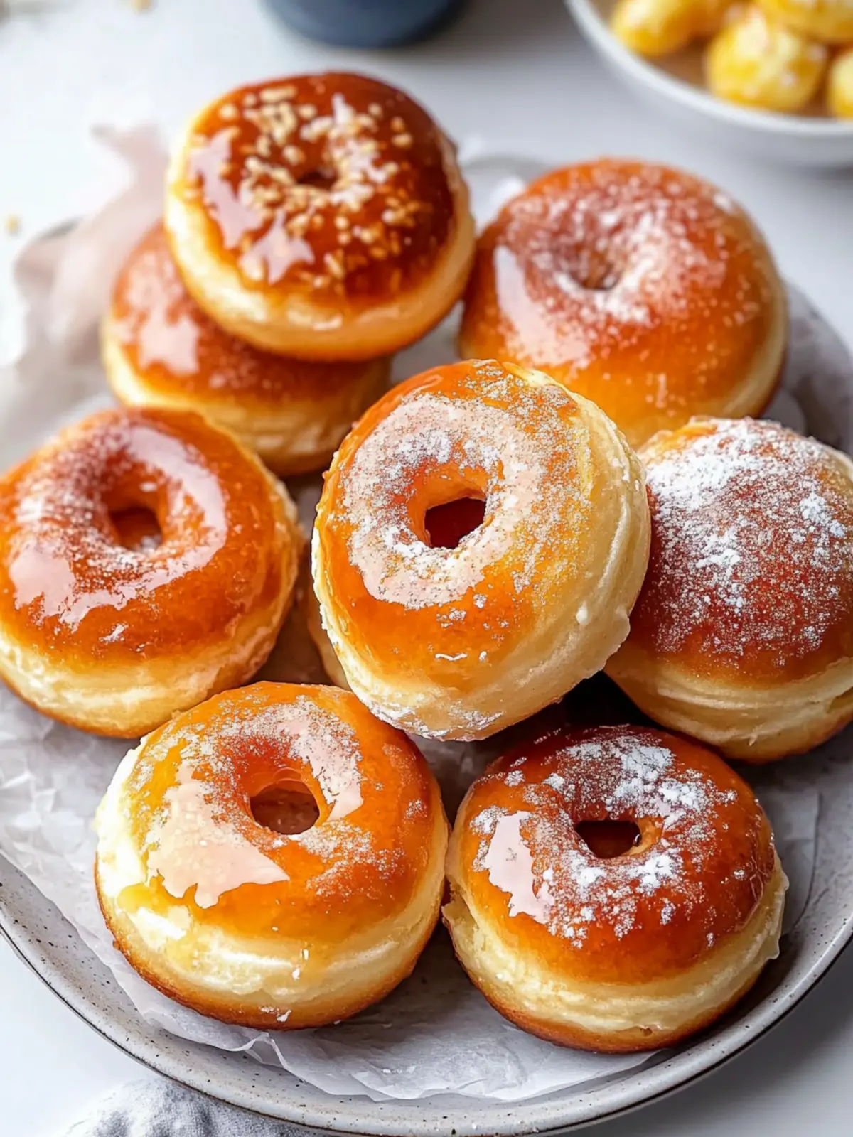 Baked Crème Brûlée Donuts That Melt in Your Mouth! 3 Baked Crème Brûlée Donuts