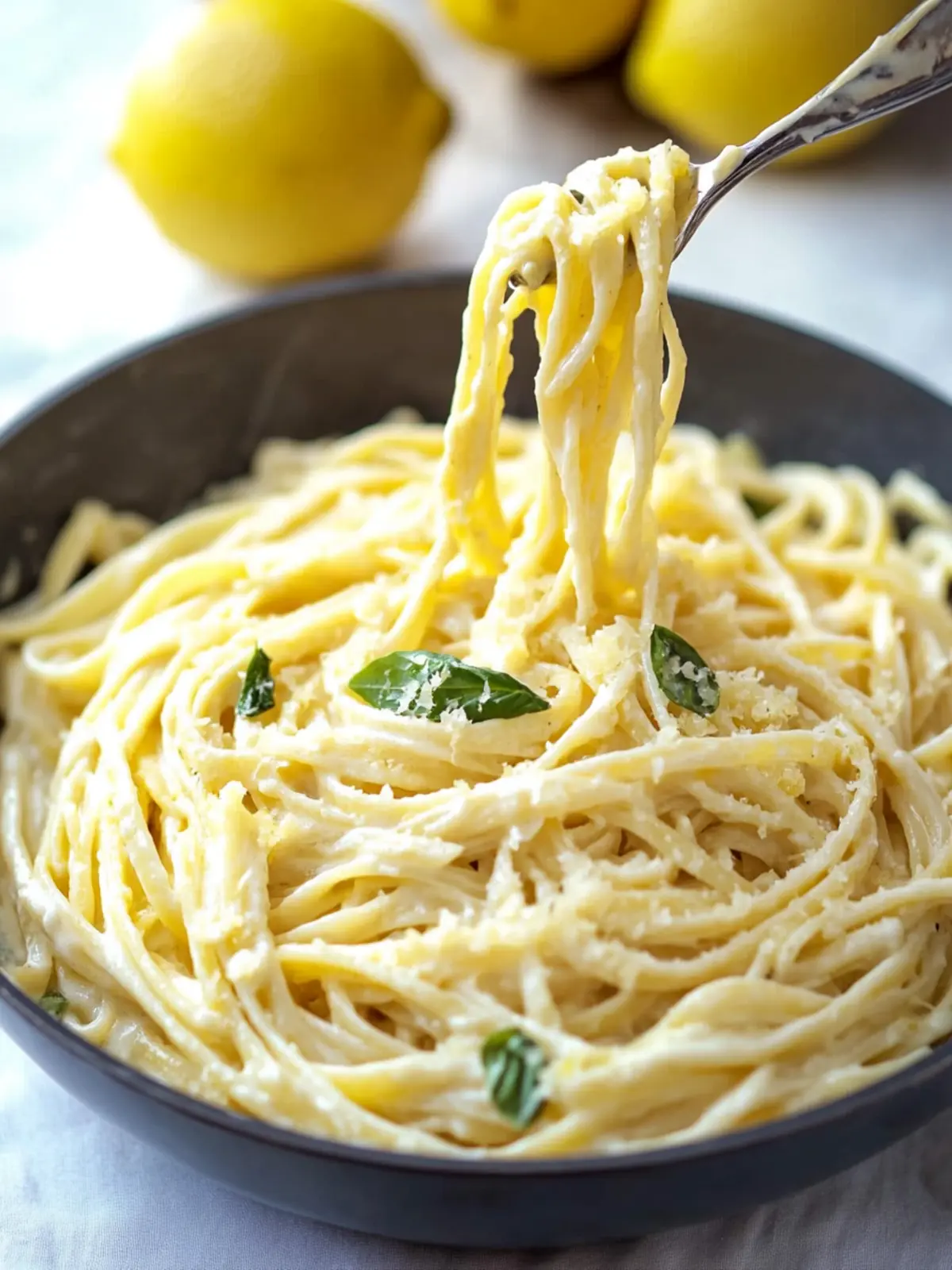 Creamy Lemon Pasta: Your Quick Vegan Delight in 10 Minutes 5 Creamy Lemon Pasta