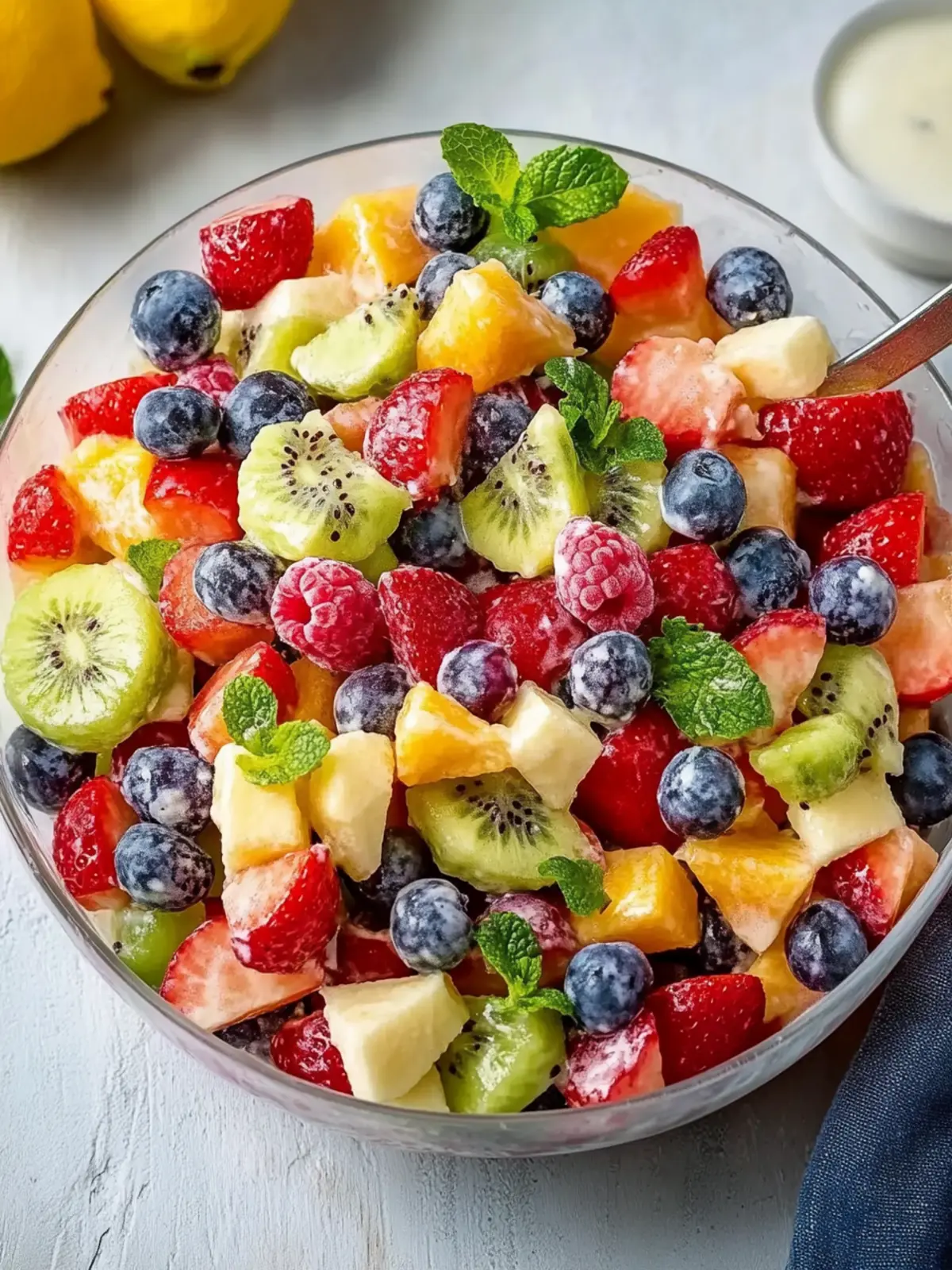 Tasty Easter Fruit Salad with Creamy Dressing to Impress 3 Tasty Easter Fruit Salad