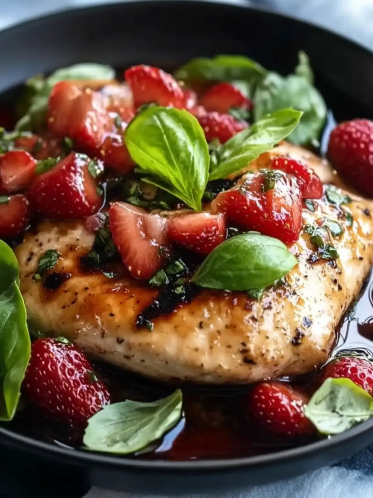 Strawberry Basil Chicken