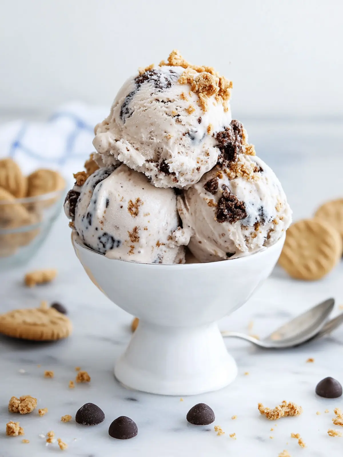 Indulge in Vegan Cookie Monster Ice Cream Bliss at Home 4 Vegan Cookie Monster Ice Cream