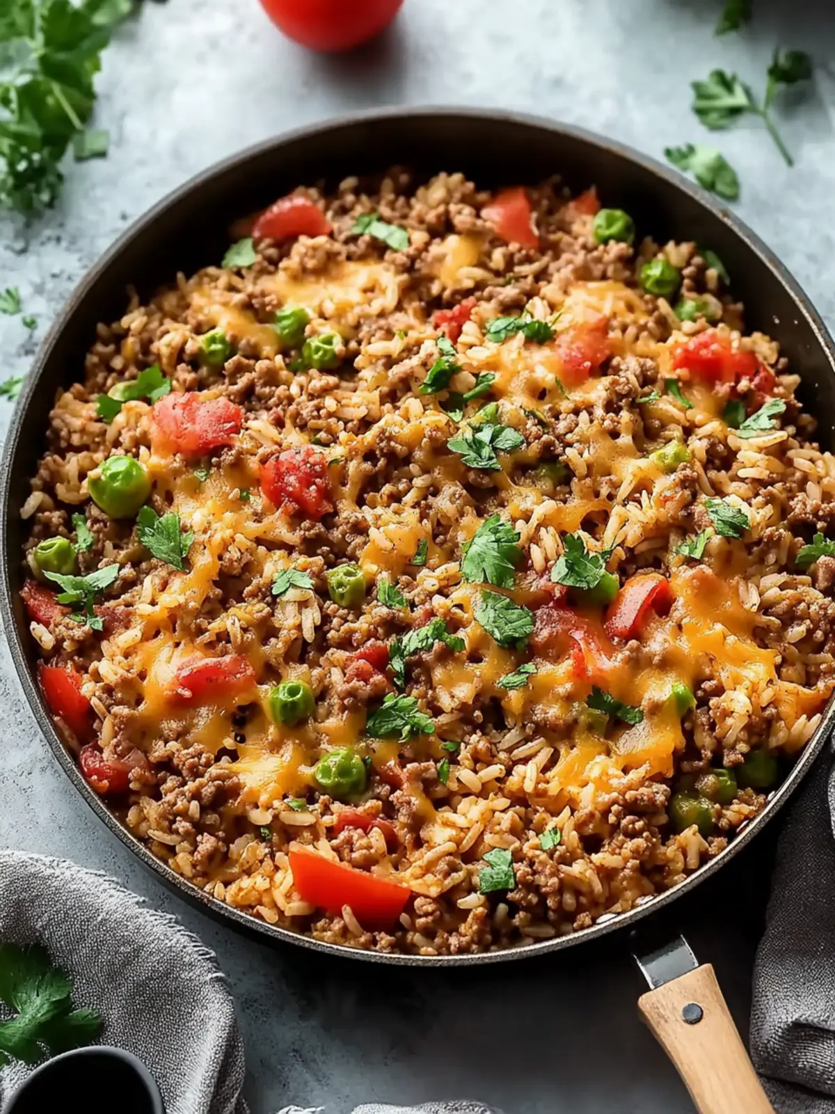 Classic Ground Beef and Rice Skillet: A Family Favorite Dish 2 Classic Ground Beef and Rice Skillet