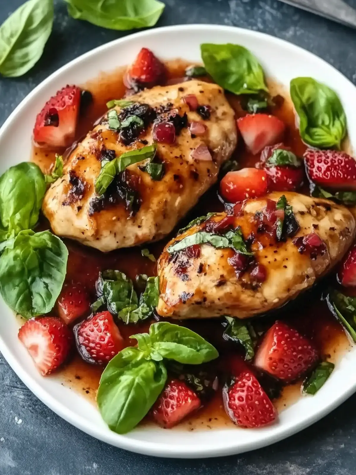 Strawberry Basil Chicken