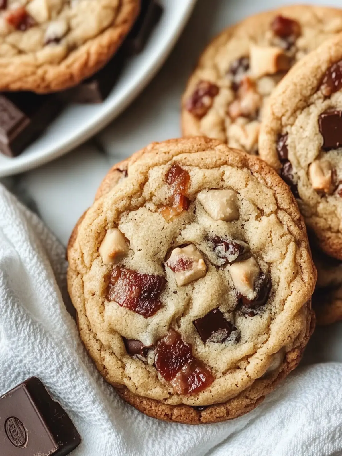 Bourbon Bacon Chocolate Chunk Cookies You’ll Crave Every Time 2 Bourbon Bacon Chocolate Chunk Cookies